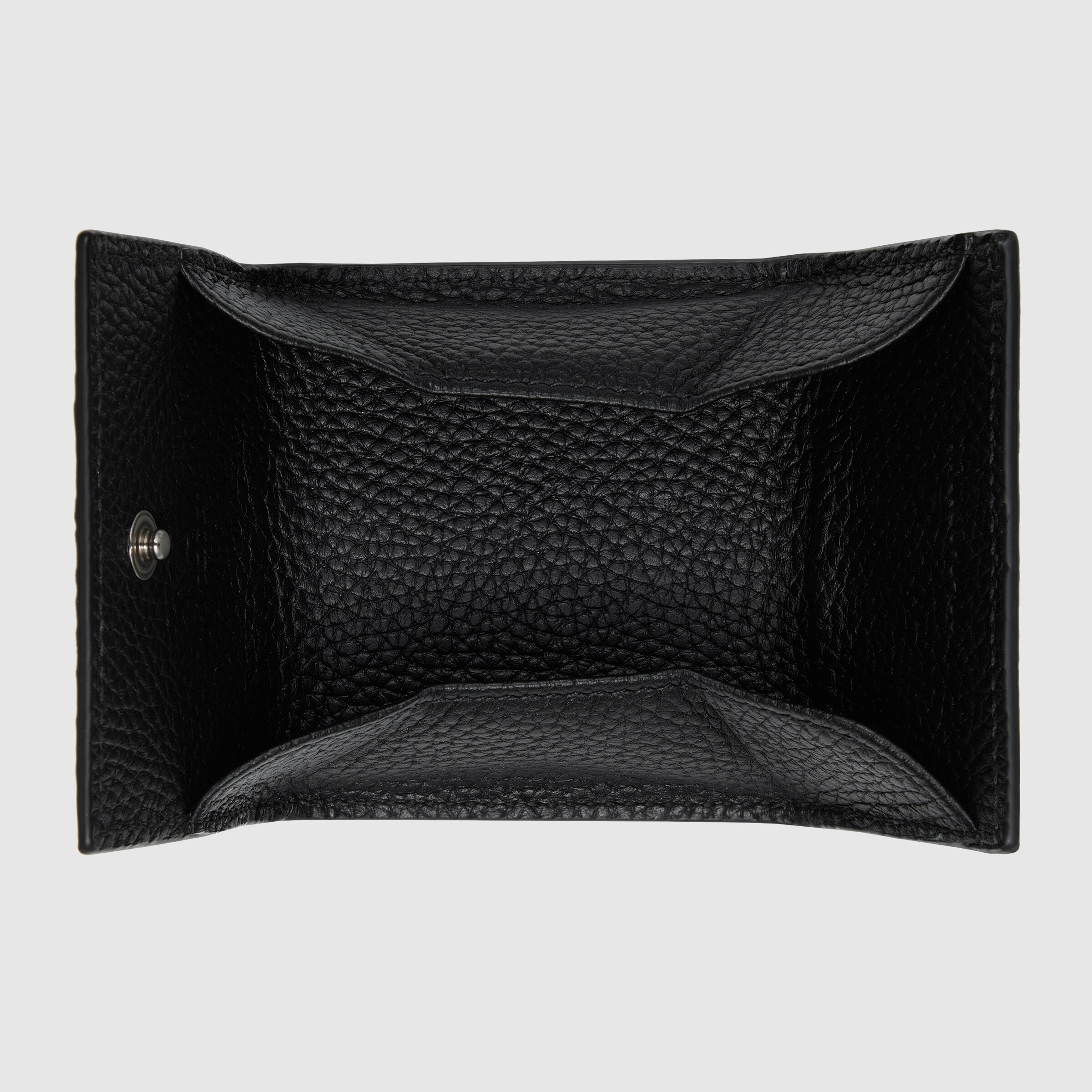 （日曜割引・美品）GUCCI ブラックレザーコインケース 美品】GUCCI グッチ シマ コインケース 小銭入れ ブラック