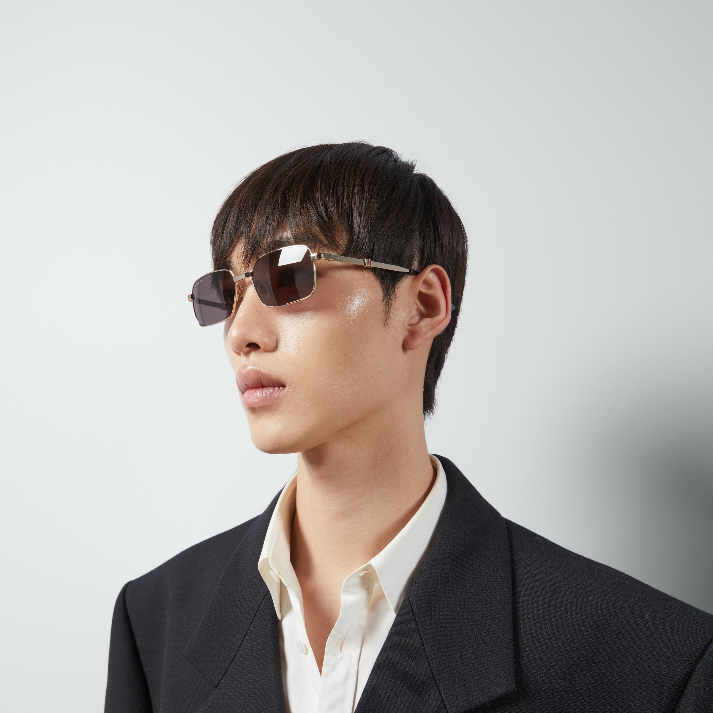 ✨GUCCI ブラウンサングラス/ゴールド✨GG0499S 002 778332_I3330_8012_004_100_0000