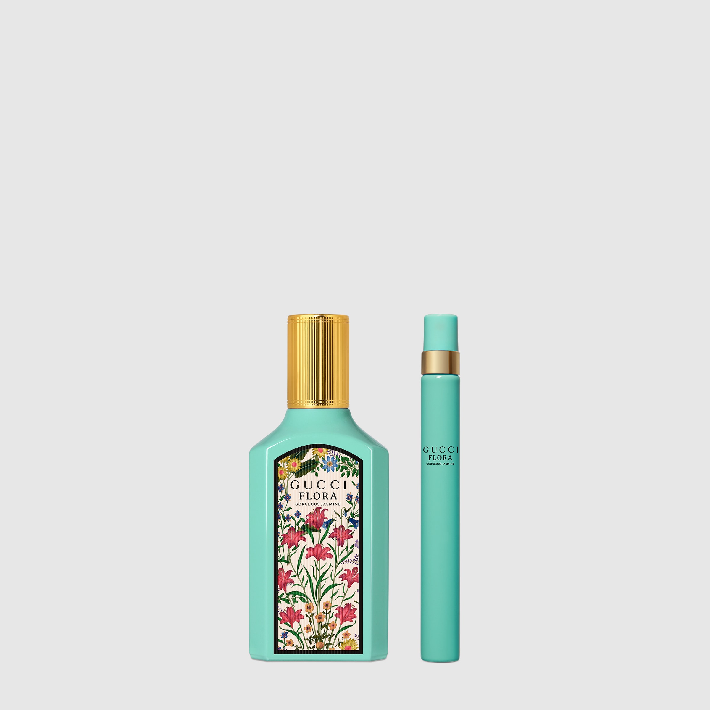 GUCCI　FLORA　香水　セット　袋つき Gucci Flora Gorgeous Gardenia gift set in eau de parfum