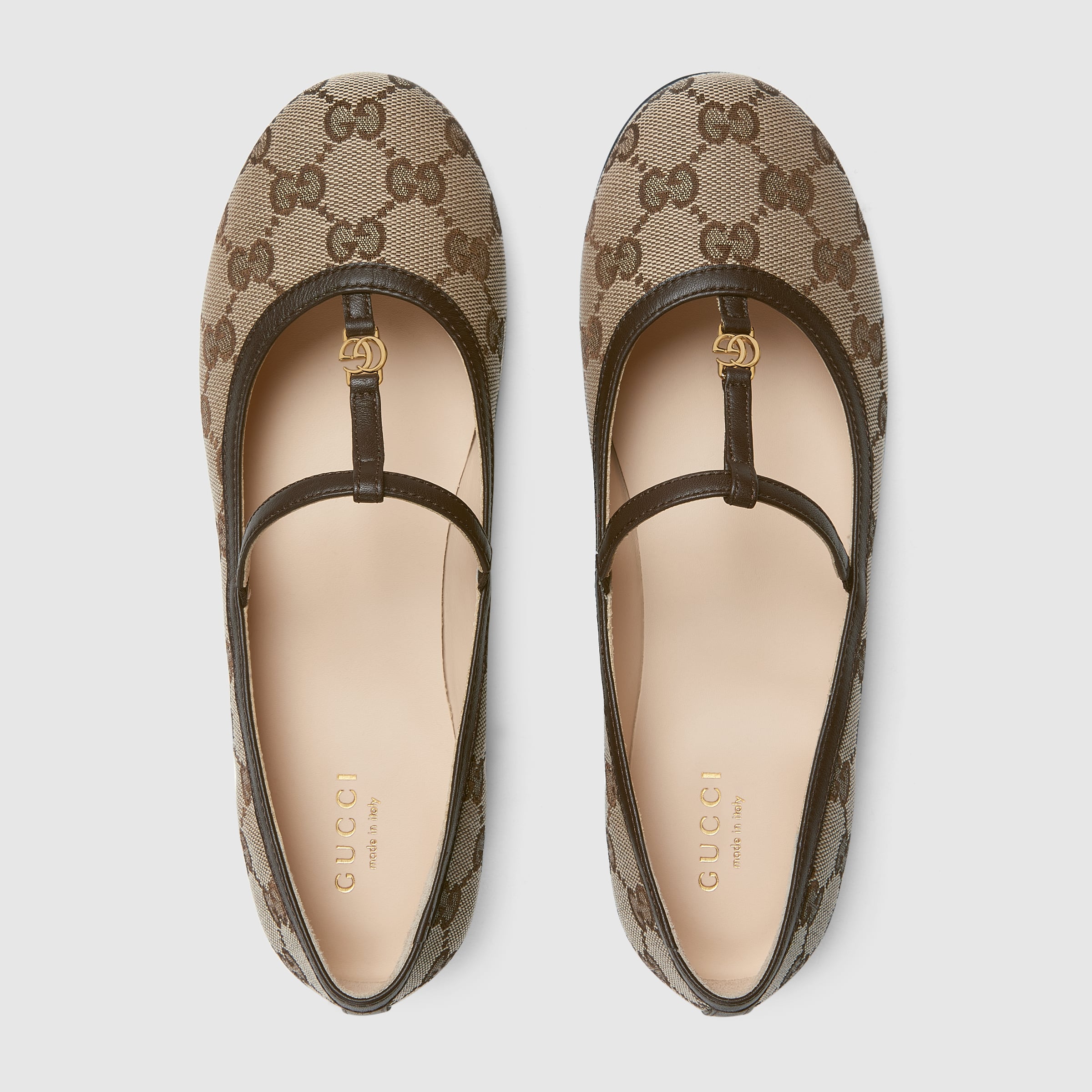GG BALLET SUPER SLIM BEIGE LAMBSKIN main image 0