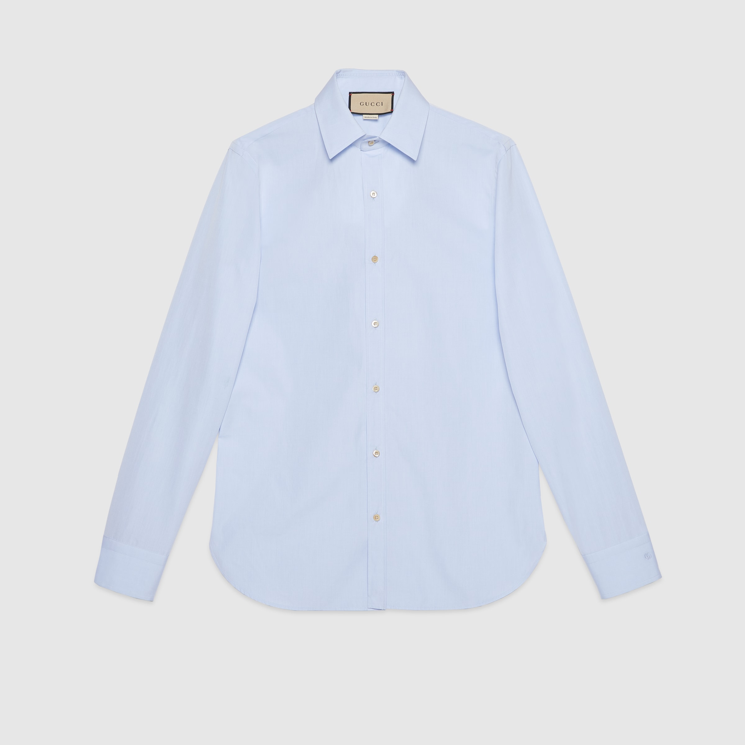 GUCCI パープルシャツ グッチ シャツ パープル (GUCCI/ブラウス・シャツ