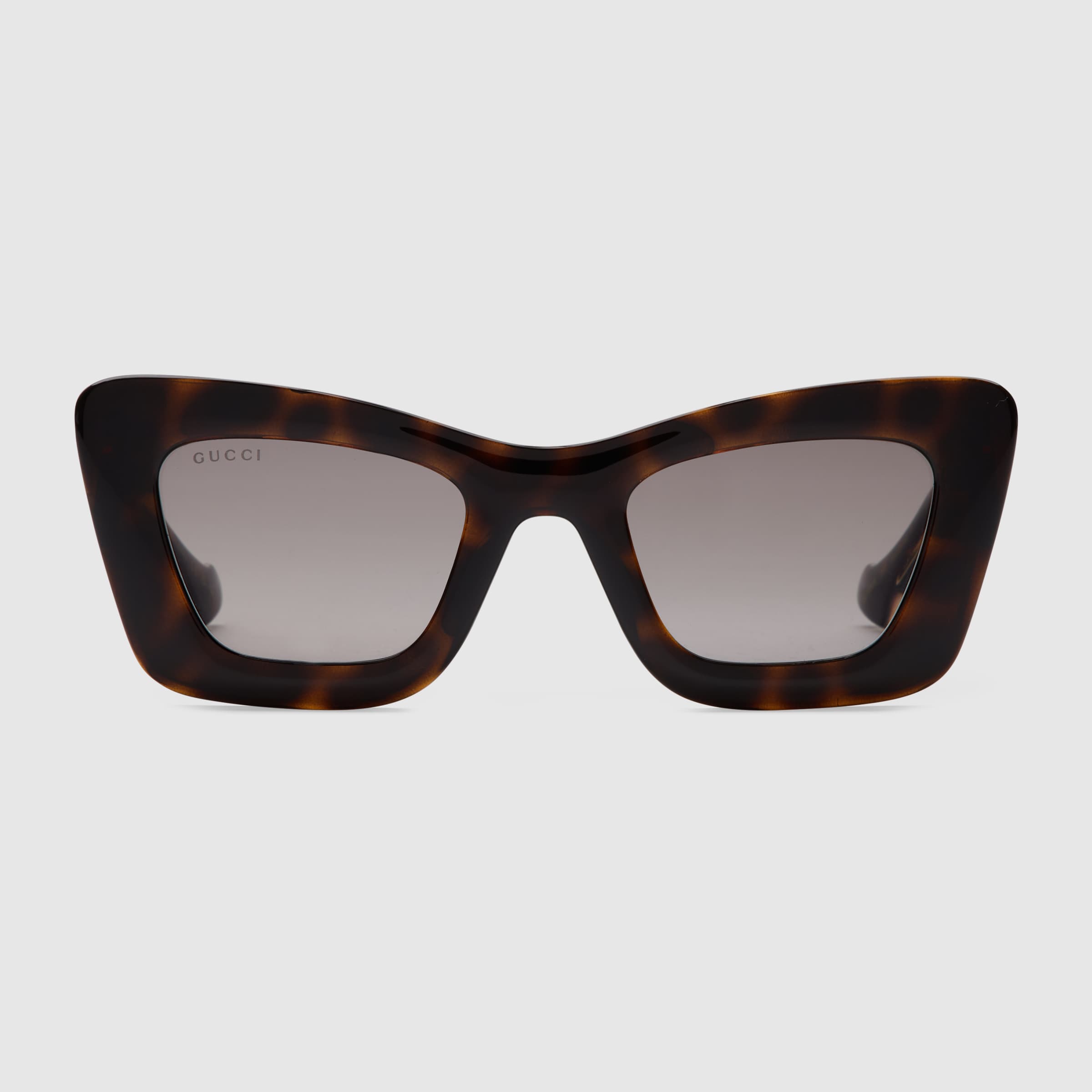 Cat Eye Frame Sunglasses In Tortoiseshell Gucci® Us 5225