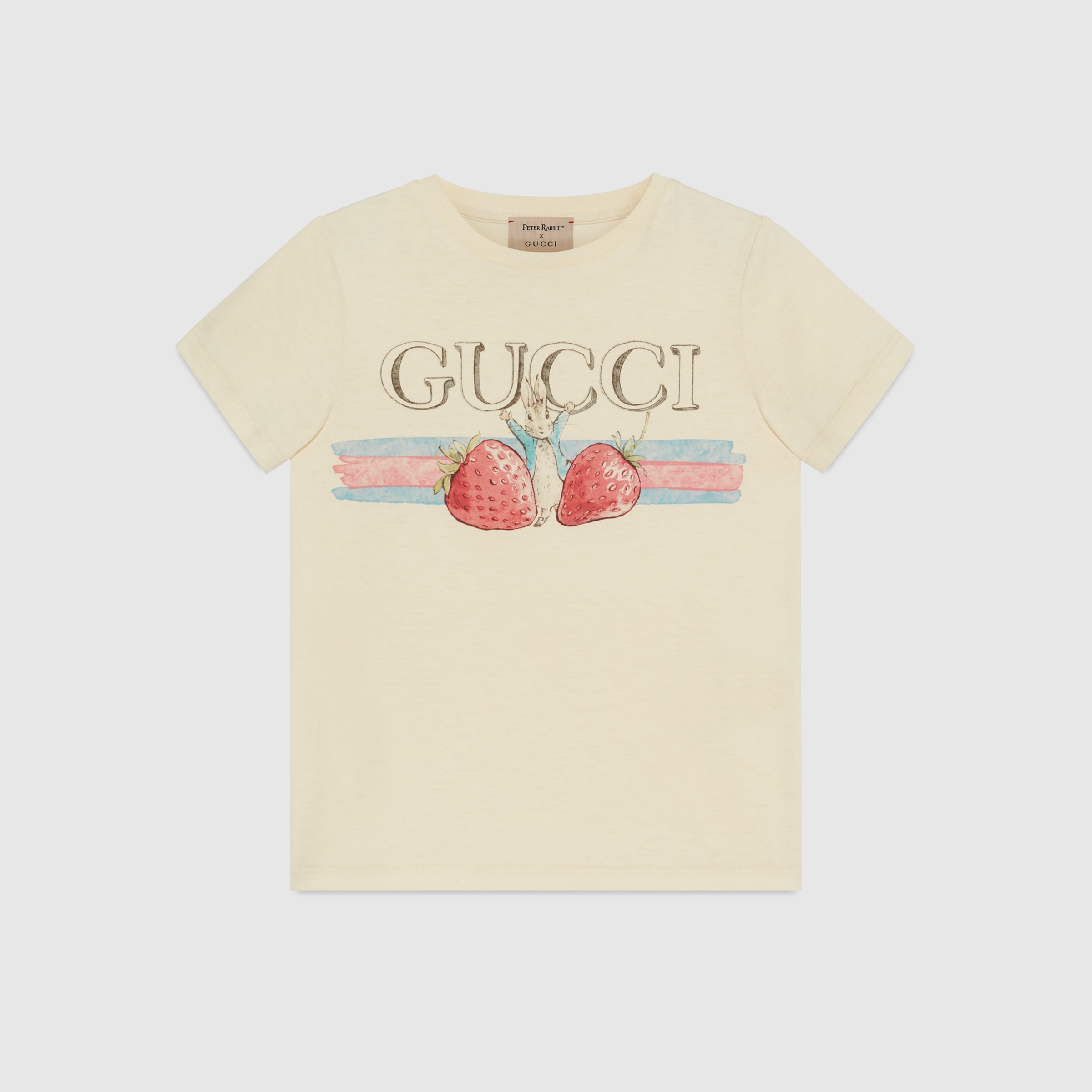 GUCCI Peter Rabbit コラボ Tシャツ 90cm 610190_XJF9G_9398_001_100_0000