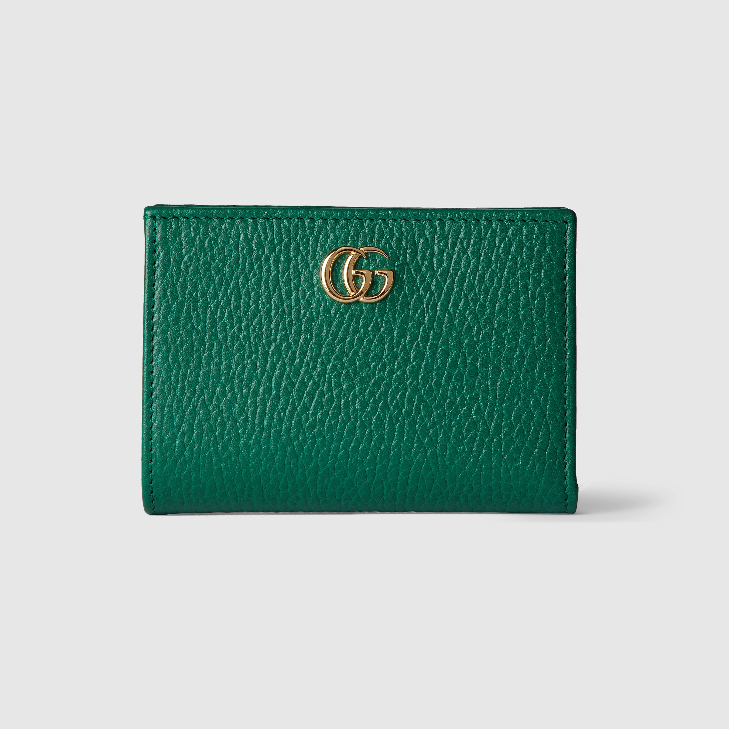 GUCCI 二つ折り財布 ミントグリーン 猫デザイン　レザー 楽天市場】グッチ GUCCI 二つ折り財布 ばなにゃ コンパクト