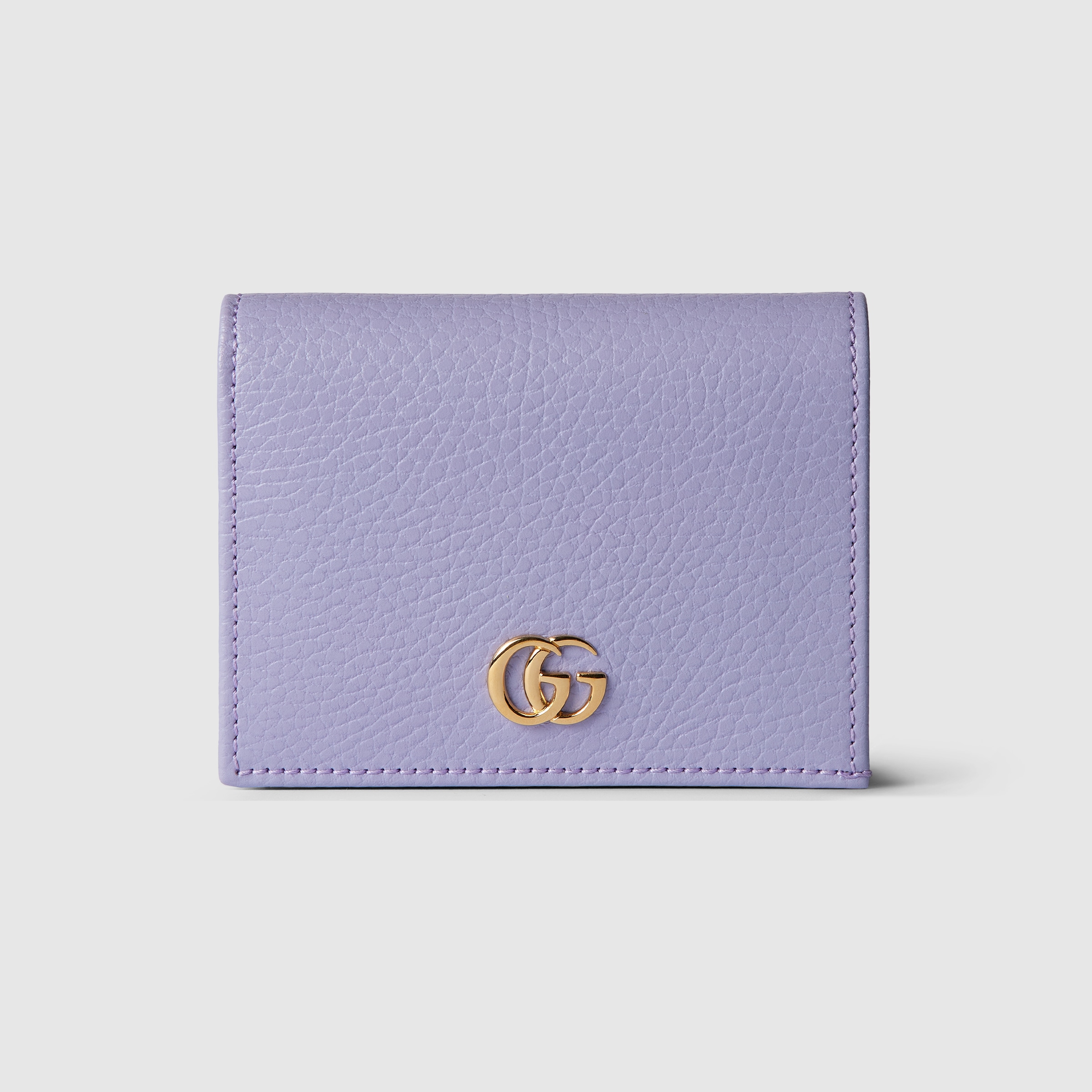 【新品未使用】GUCCI ダブルG バイカラー カードホルダー ライラック 箱有 456126_CAO2G_5341_001_080_0000