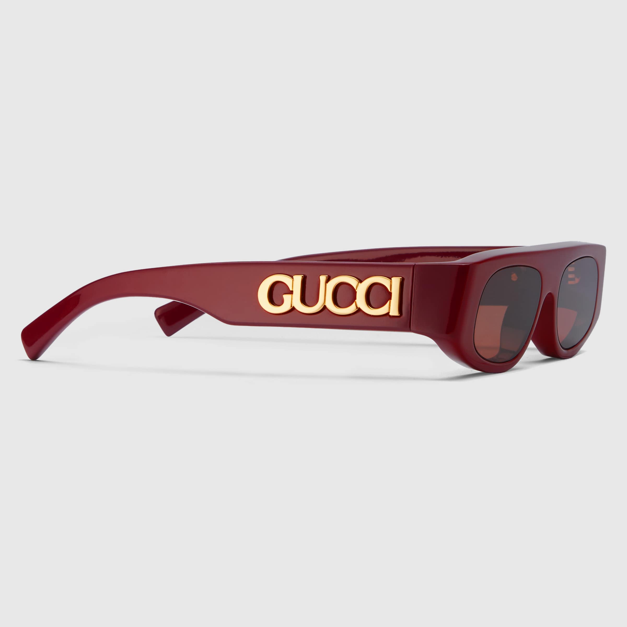 サングラス GUCCI Gucci rosso ancora rounded sunglasses Rosso Round frame sunglasses in Rosso Ancora red | GUCCI® US