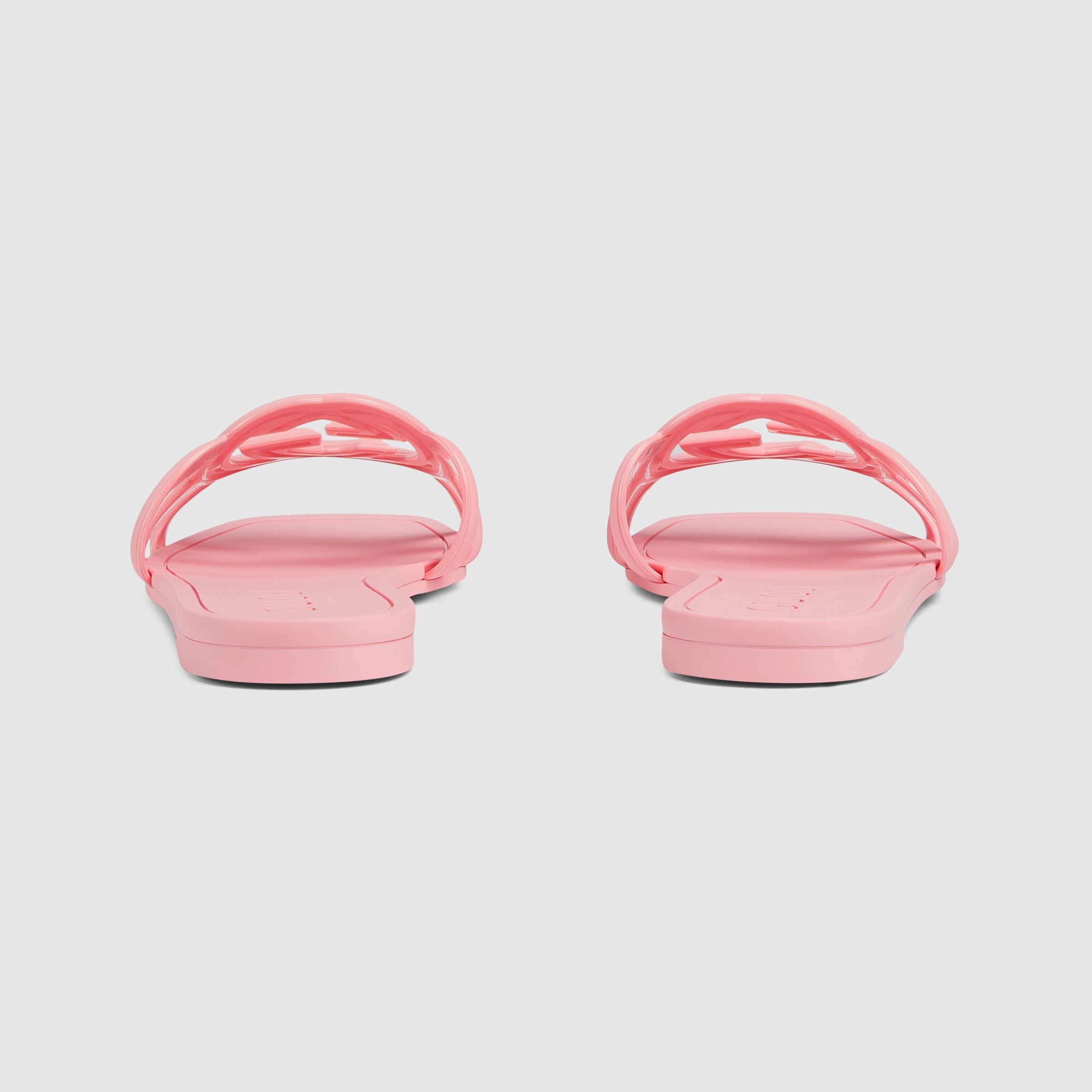 サンダル・ミュール [GUCCI] Women's Logo Rubber Slide Sandals NEW Gucci Rubber Logo Platform 20/60mm Slide Sandals 624730