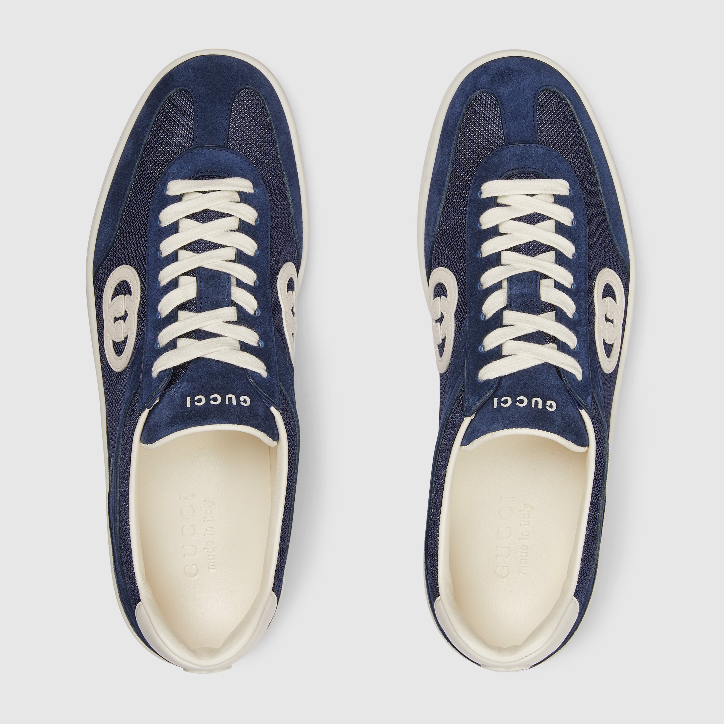 GUCCI - グッチ ロゴ スニーカーの通販 by BRANDOFF(ブランド