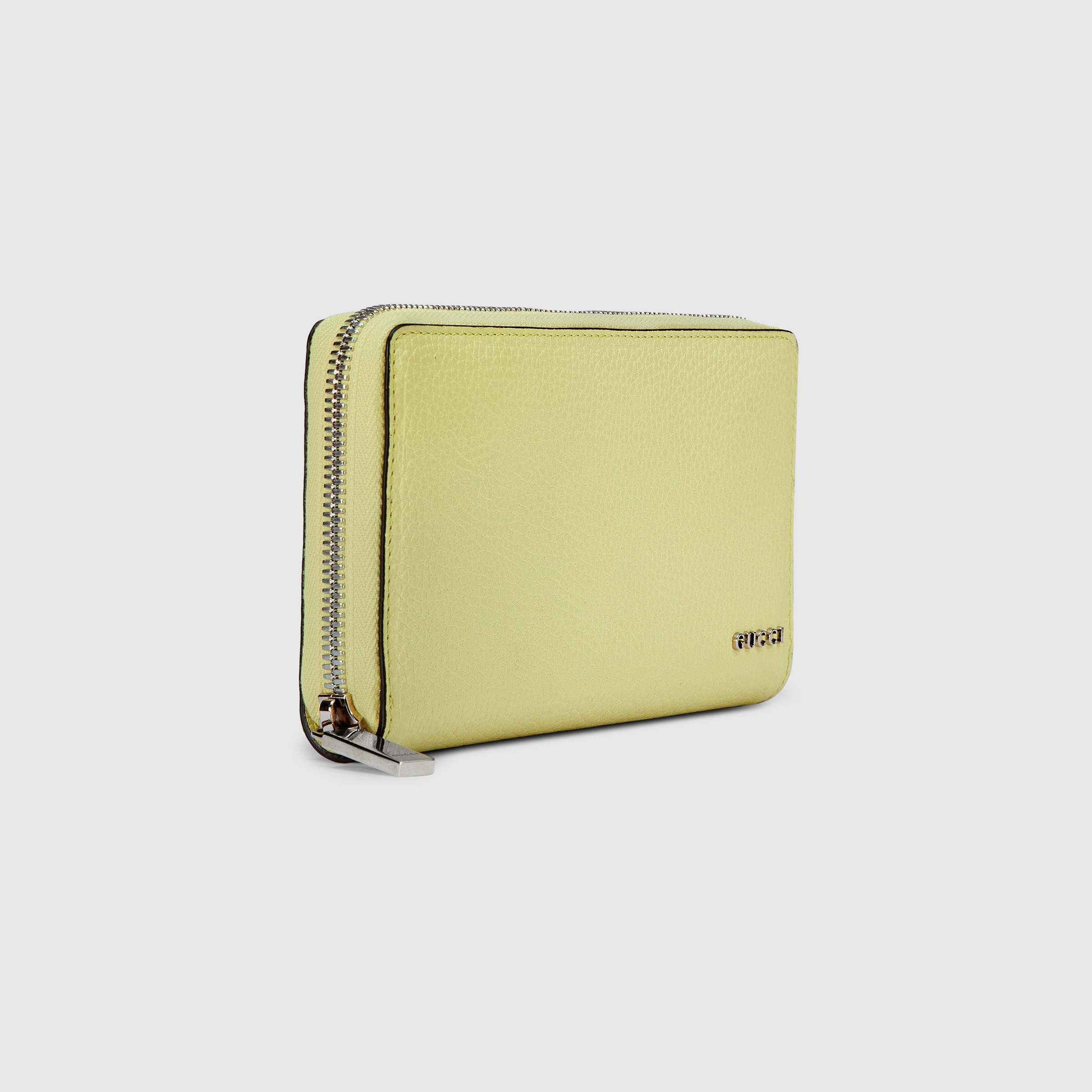 GUCCI オリーブグリーン カーキ ラウンドファスナー 長財布 中古・古着通販】GUCCI (グッチ) バンブー ラウンドファスナー長