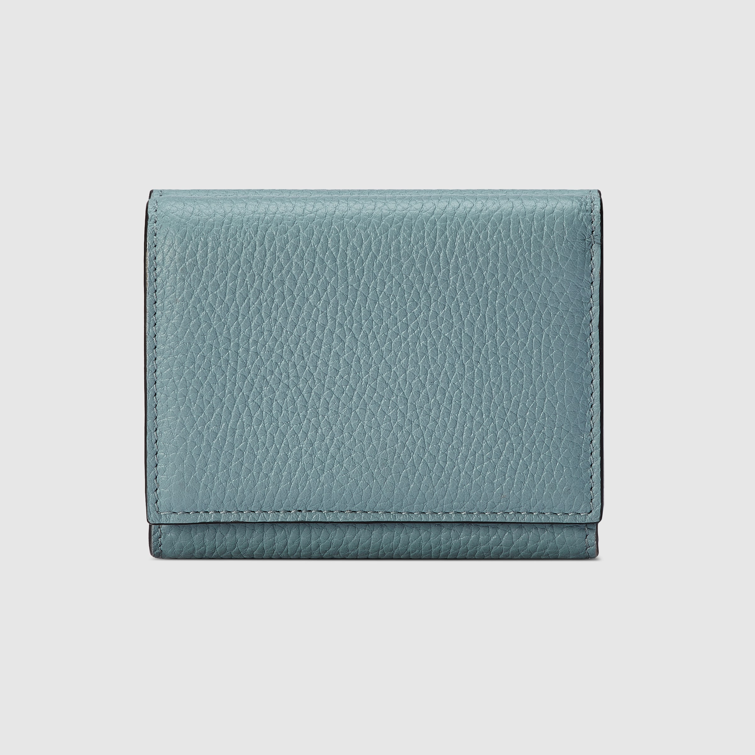 ✨美品✨　グッチ　シマ　レザー　３つ折り財布　GG柄　ゴールド金具　ロゴ刻印 グッチシマ グッチ 財布 メンズ レディース 三つ折り 三つ折り