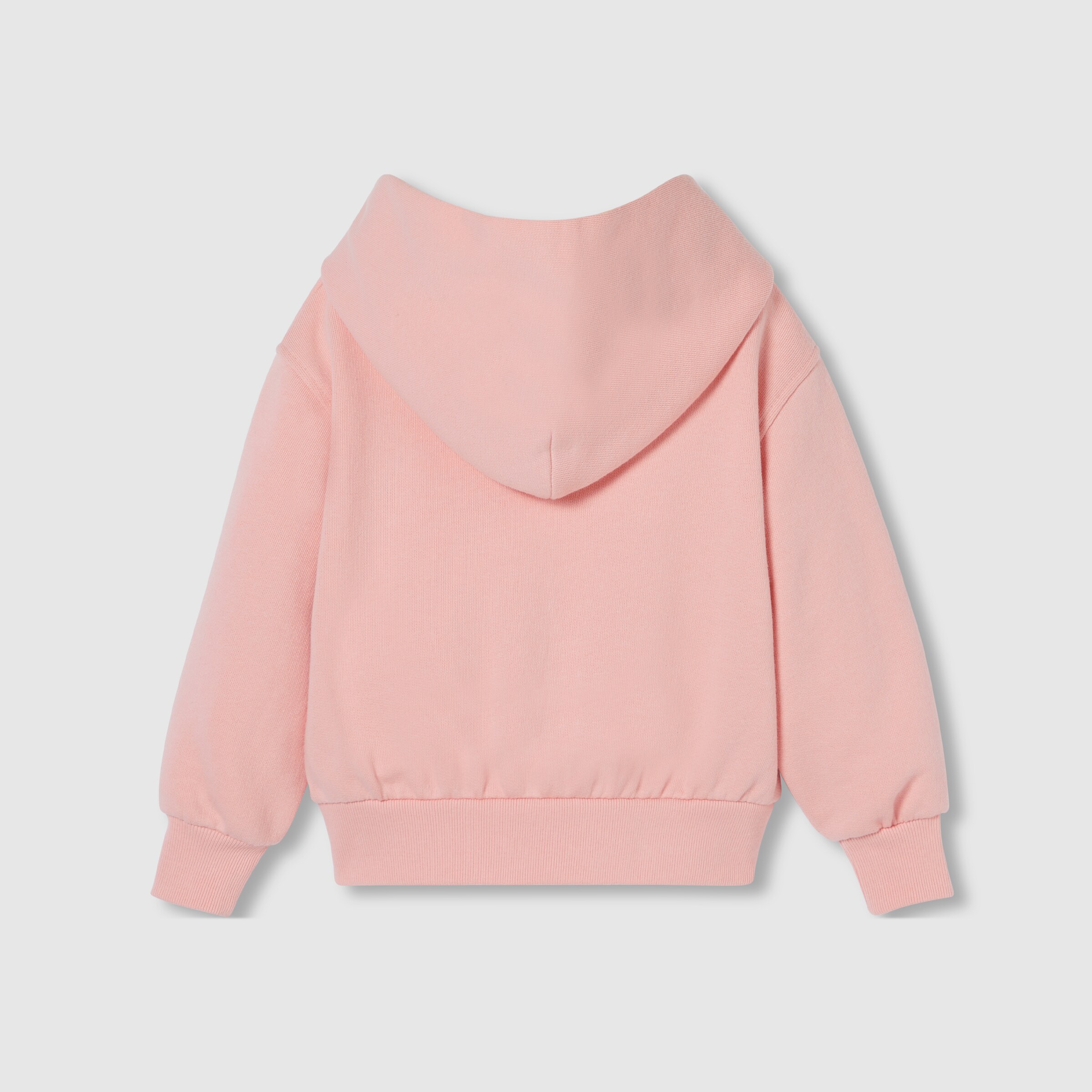 Children's cotton sweatshirt with Web in pink | GUCCI® US