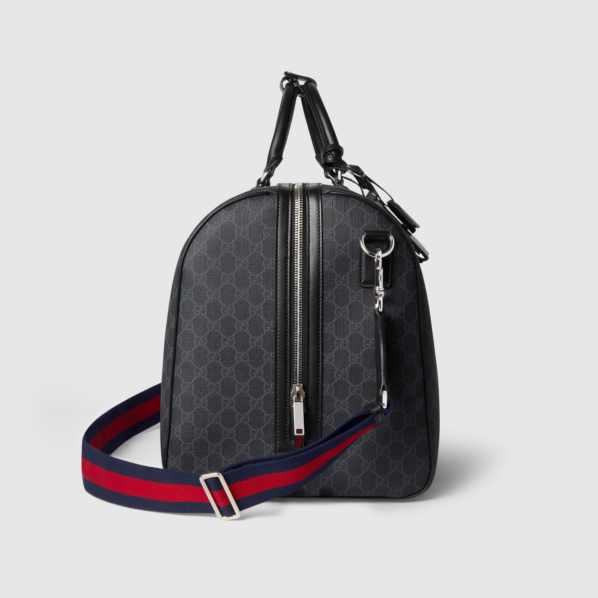 GG Black large duffle bag in black GG Supreme | GUCCI® US