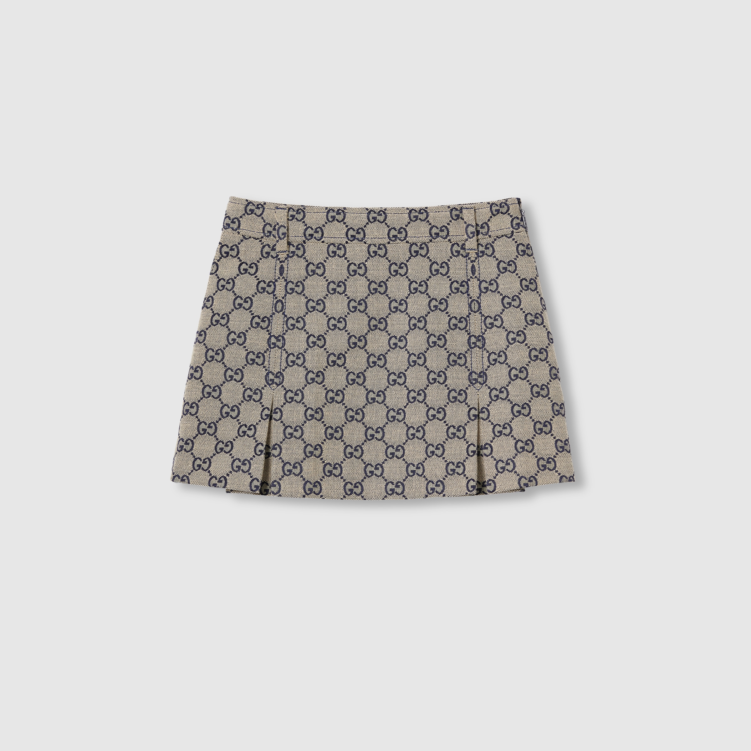 スカート GUCCI Women Skirts 812962ZARWV 9003 WHITE Technical jersey skort with Web in off white | GUCCI® US