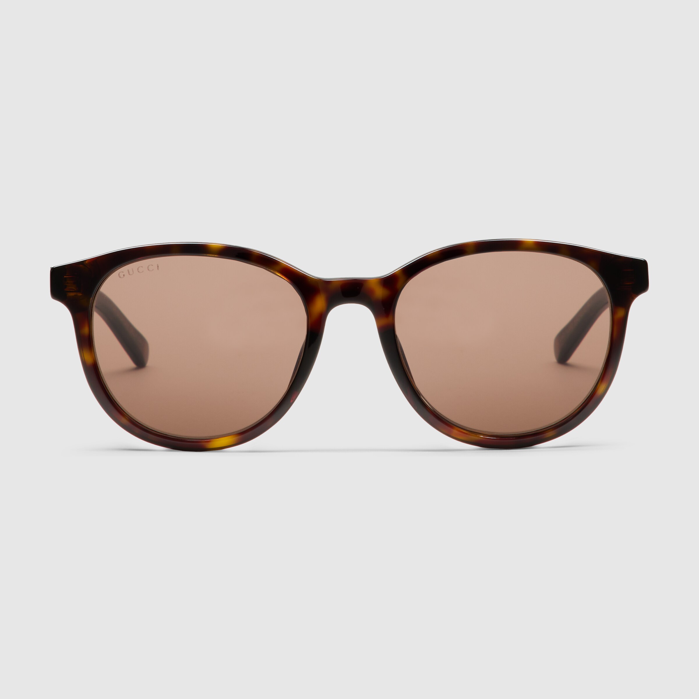 GUCCI オーバル サングラス GG1157 ラウンドフレーム サングラス（アジアン フィット） ・ダークトータス