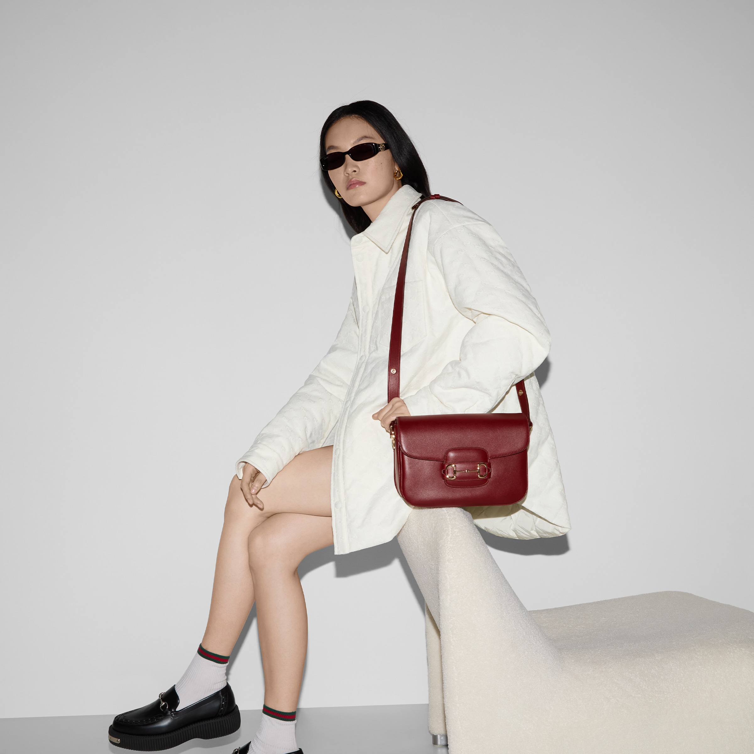 GUCCI HORSEBIT 1955 SOFT MEDIUM SHOULDER BAG
