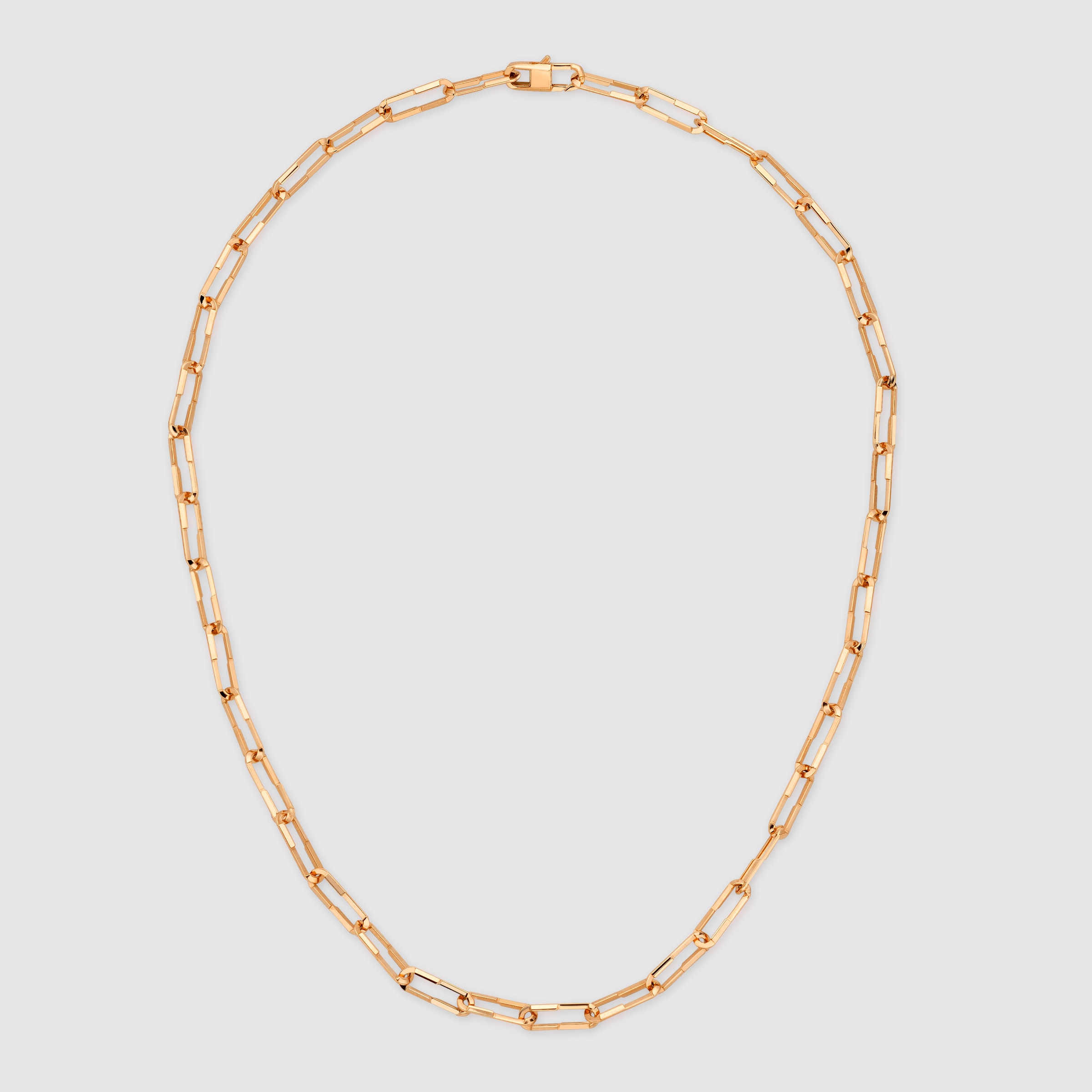 【美品】Gucci チェーンネックレス オンラインストア限定】 GUCCI (グッチ) インターロッキングG