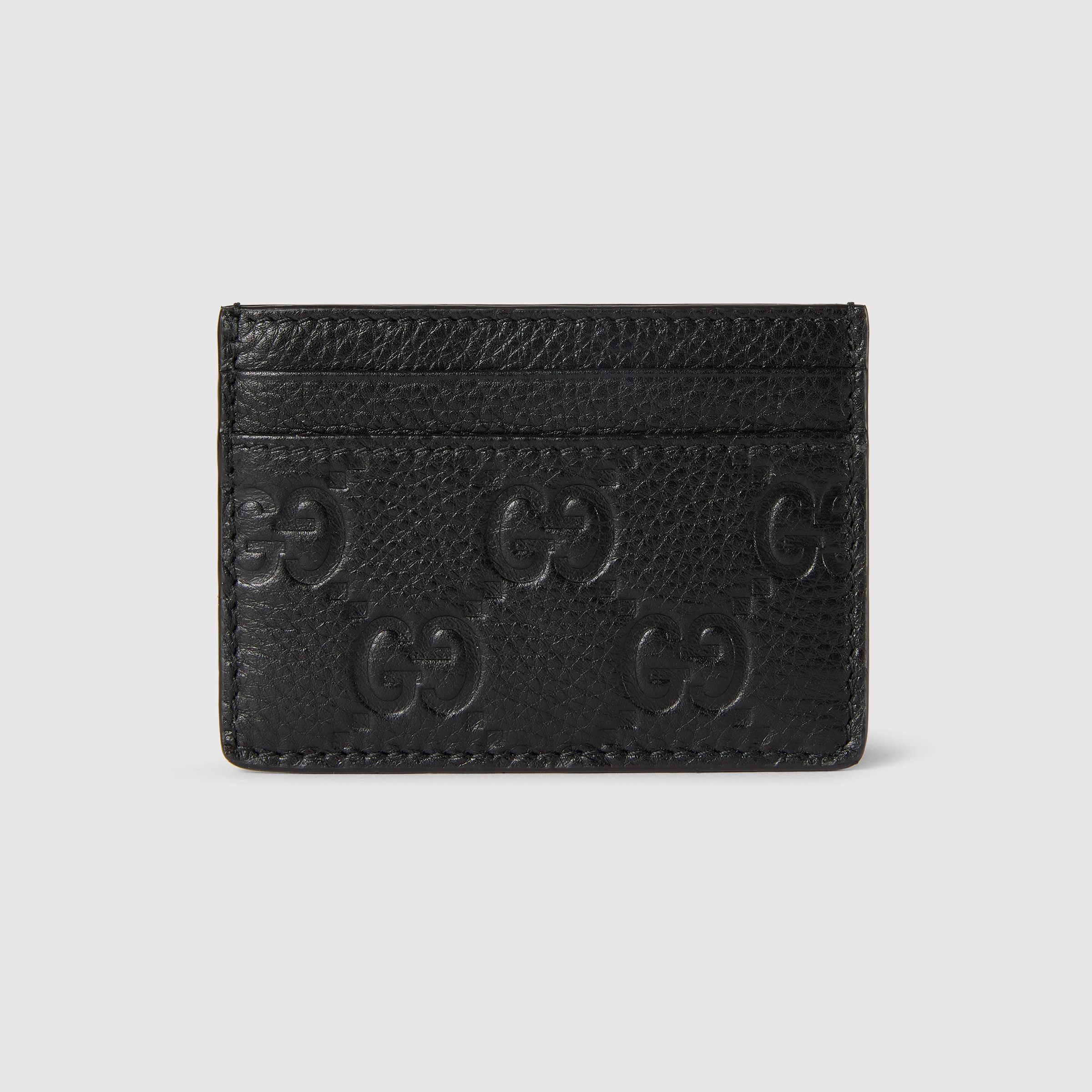 Gucci 黒 レザー 名刺入れ GGロゴ 2700002013326.jpg