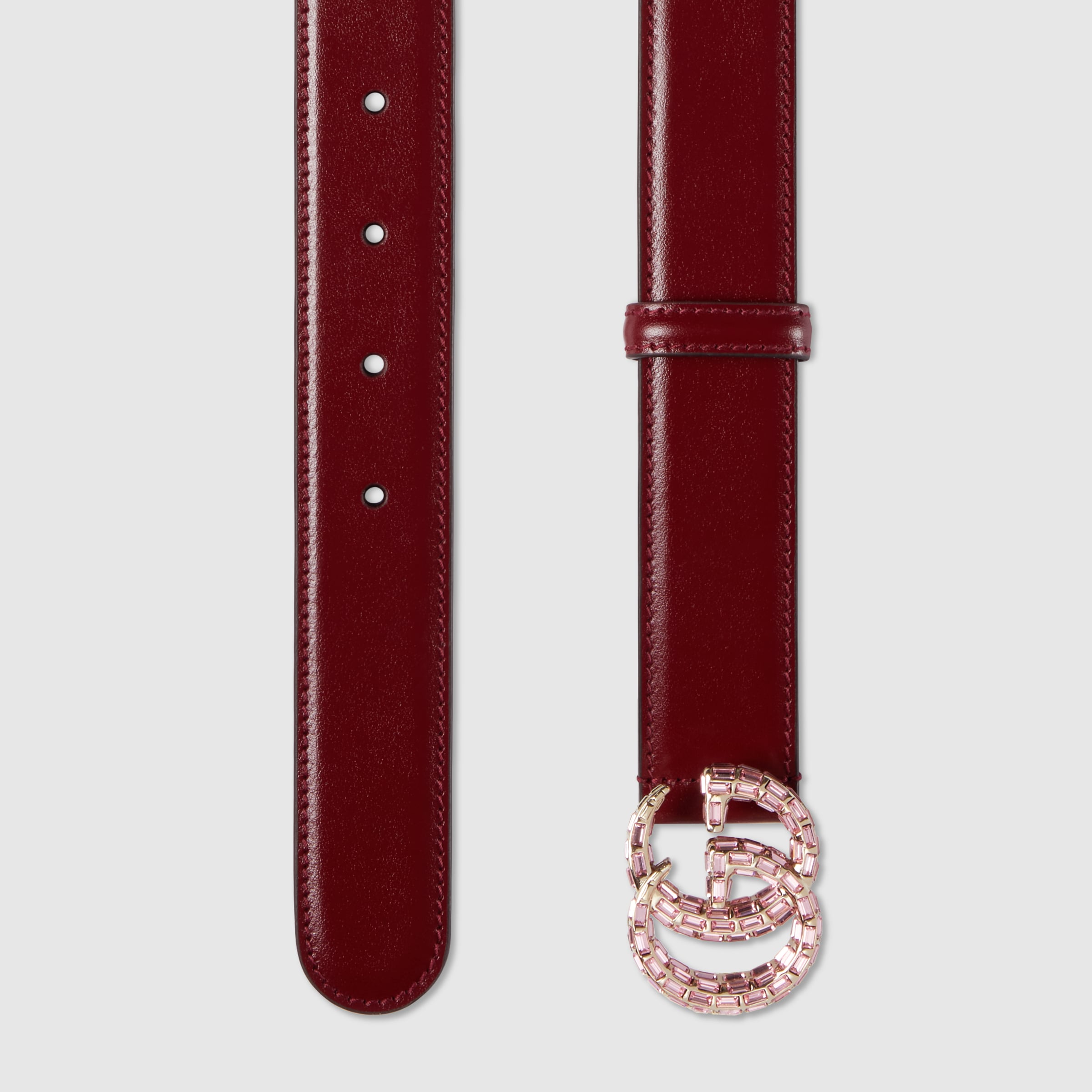 アクセサリーその他 GUCCI GG MARMONT BELT IN SMOOTH LEATHER 772651_0YAUG_6246_003_100_0000