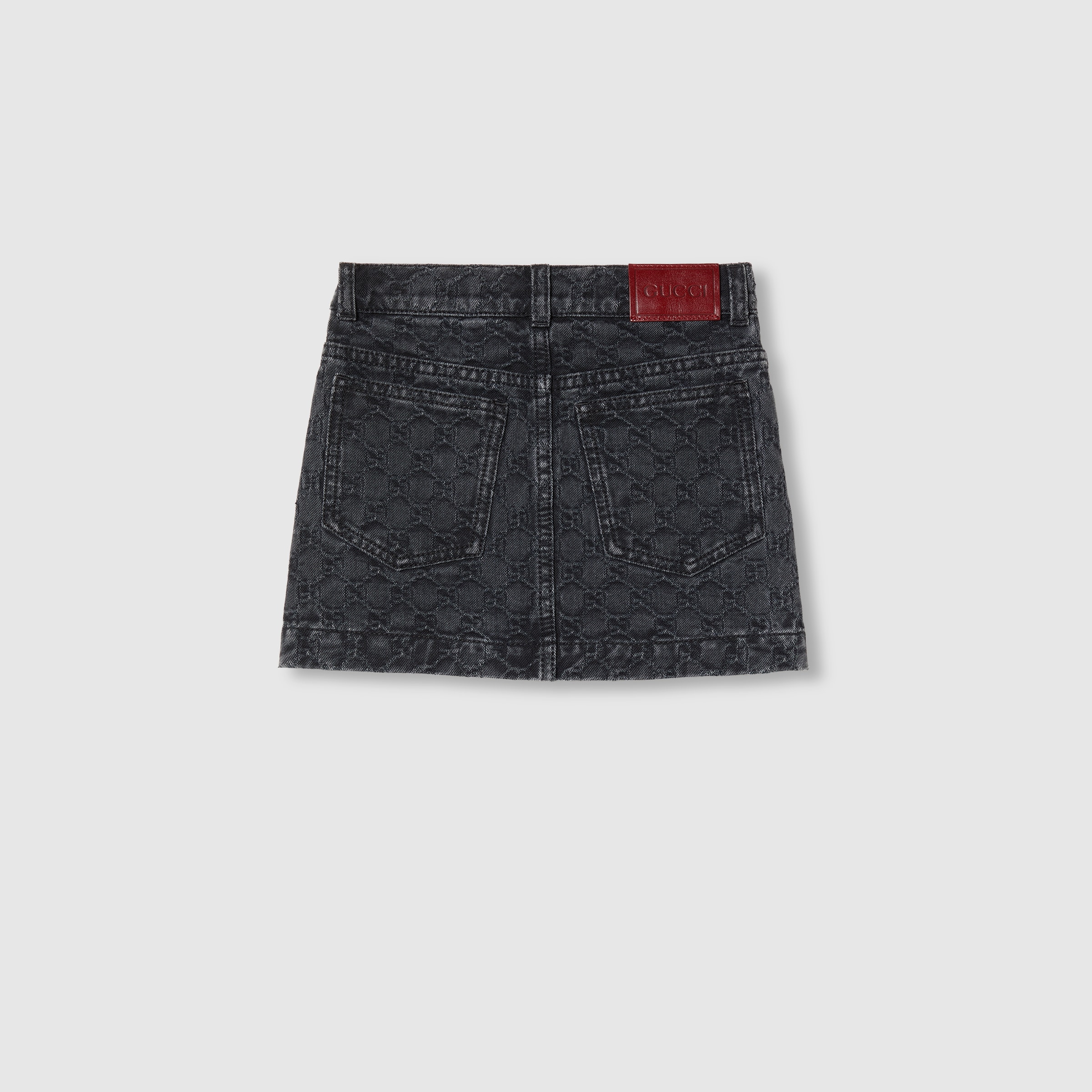GUCCI ミニスカート GUCCI（グッチ）ミニスカート グレー サイズ:40(M位) レディース
