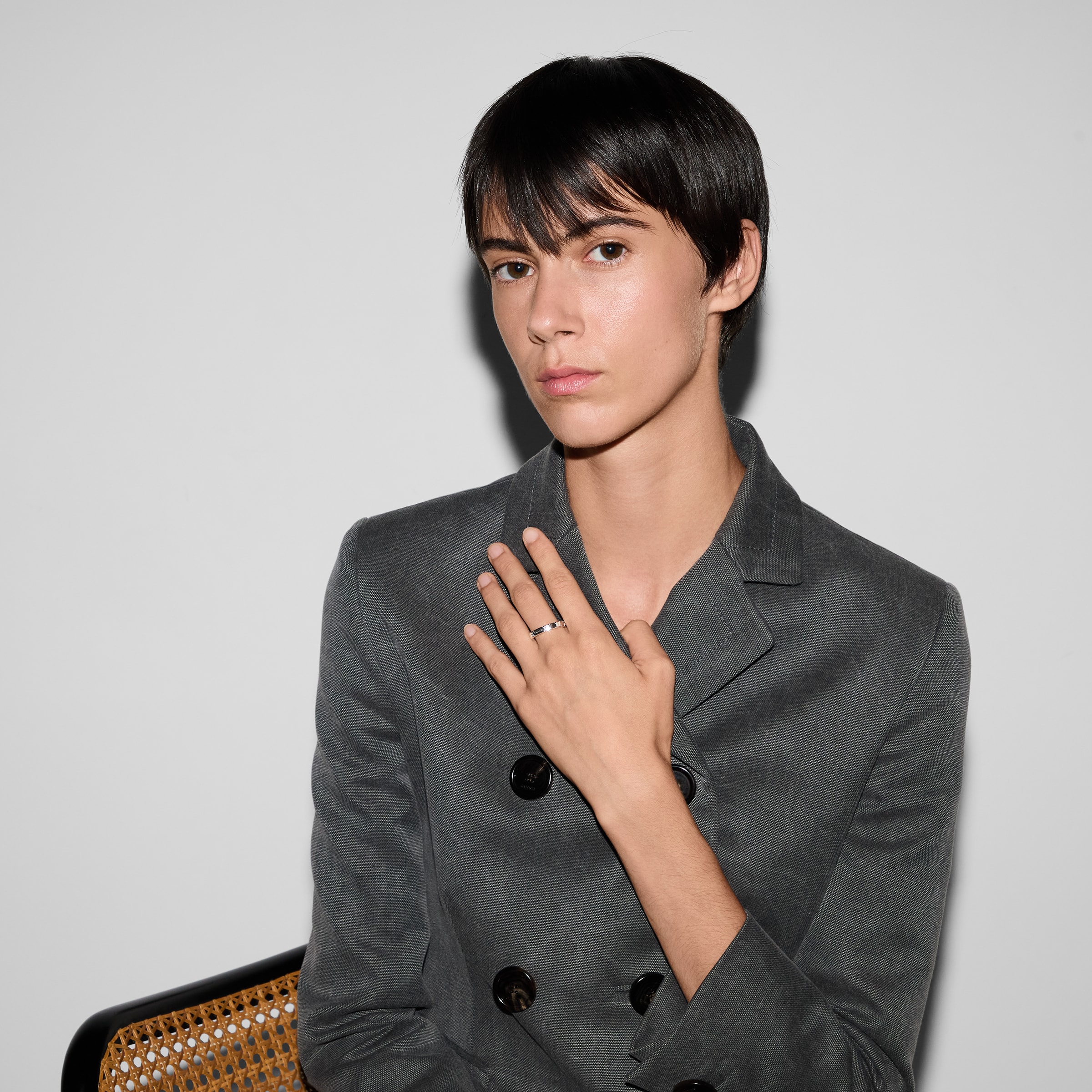 Gucci Signature GG ring in 925 sterling silver | GUCCI® US