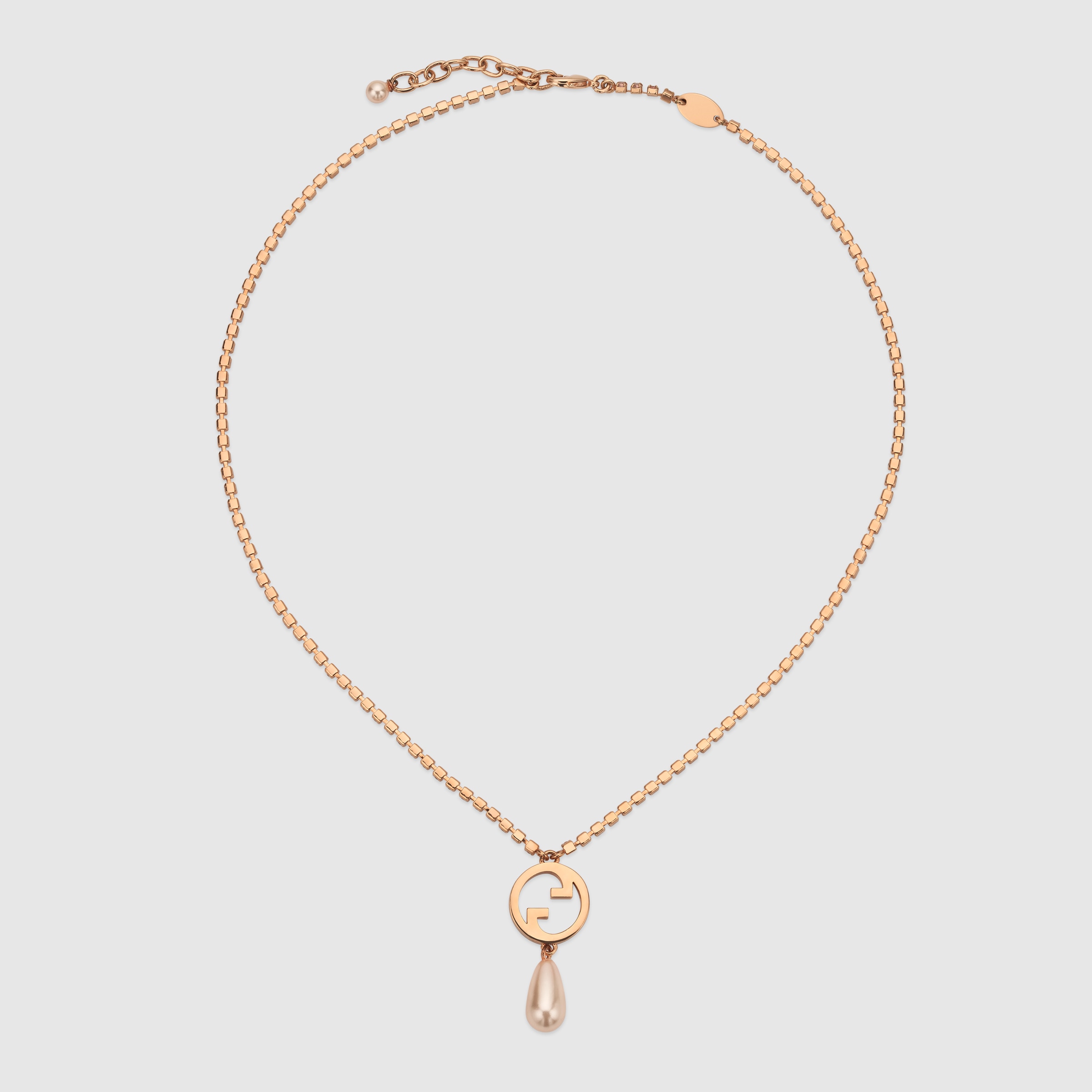 ⭐︎極美品 GUCCI GGロゴチャームネックレス 【確実正規品】 美品 正規品 グッチ GUCCI チャーム シルバー（GUCCI - ⭐︎極美