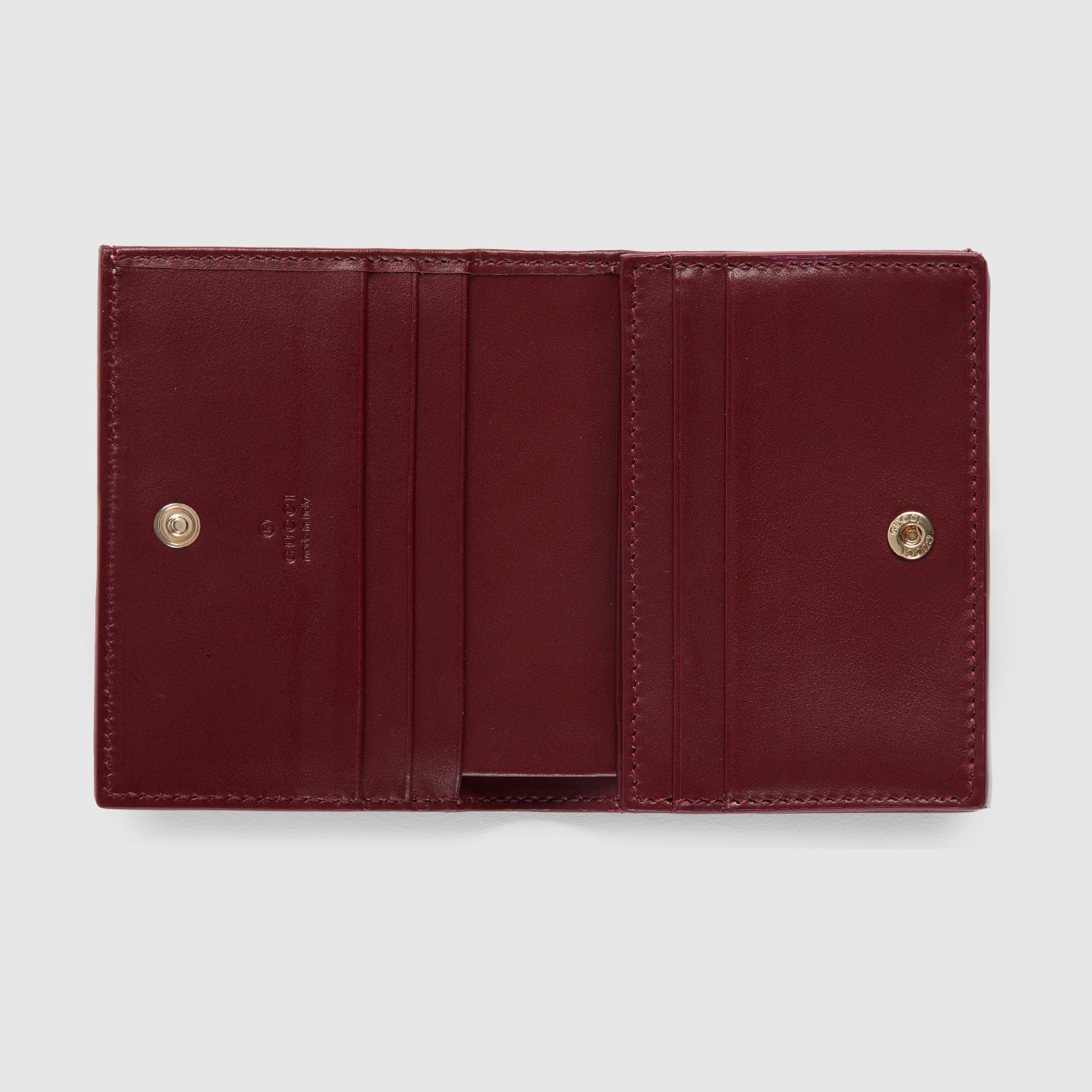 国内発送・すぐ届く【GUCCI】ドッグ ディテールGGミニウォレット 818767_FAEEQ_8561_002_080_0000