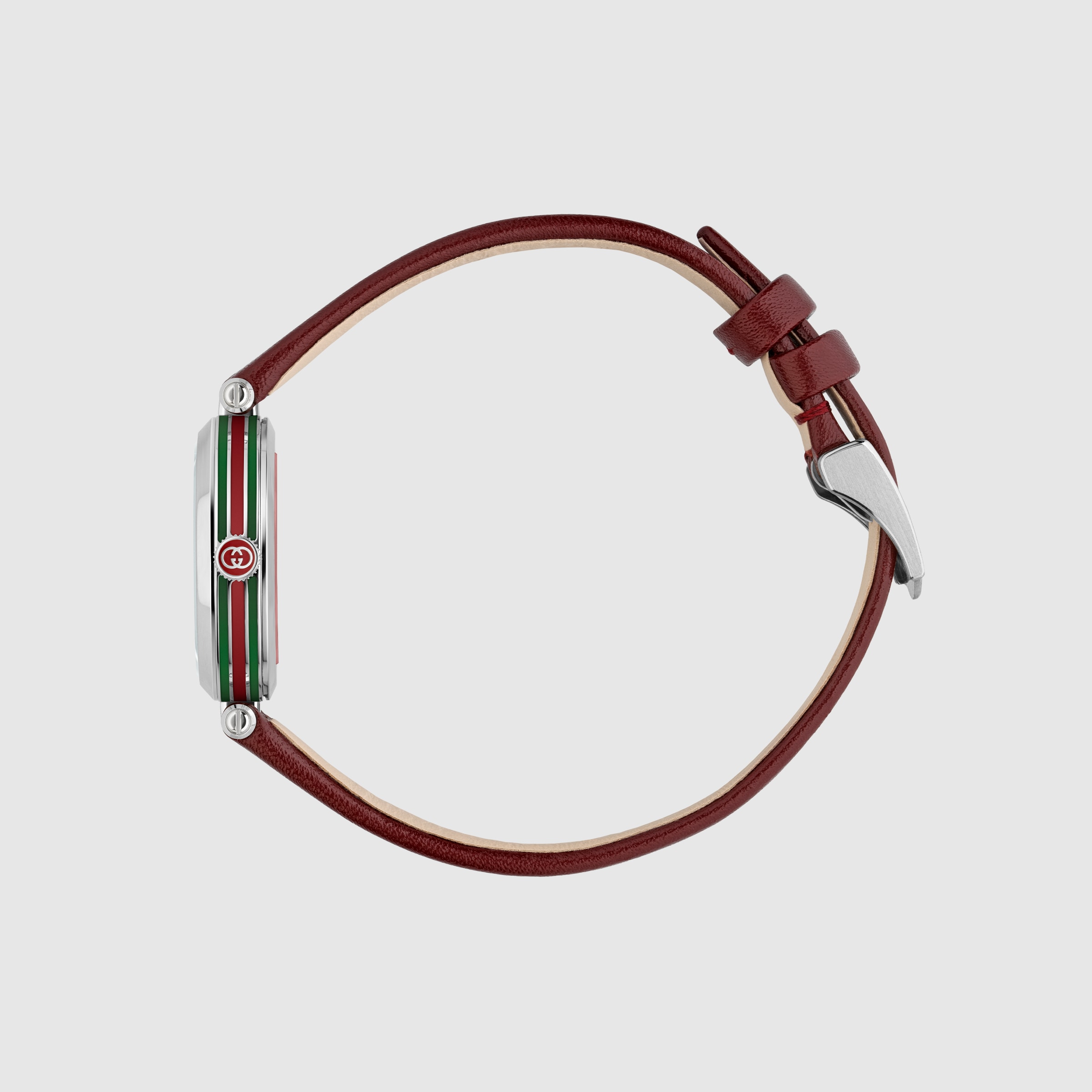 モデル 2000〕ウォッチ 24 mm ・レッド レザー | GUCCI公式