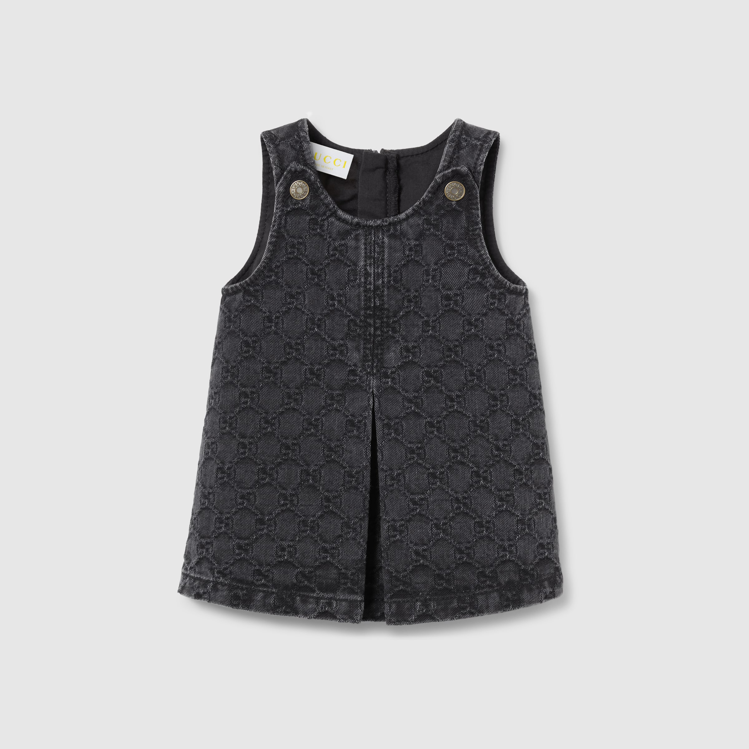 GUCCI キッズ デニム ワンピース 4歳用 刺繍 803584_XDC42_1150_001_100_0000