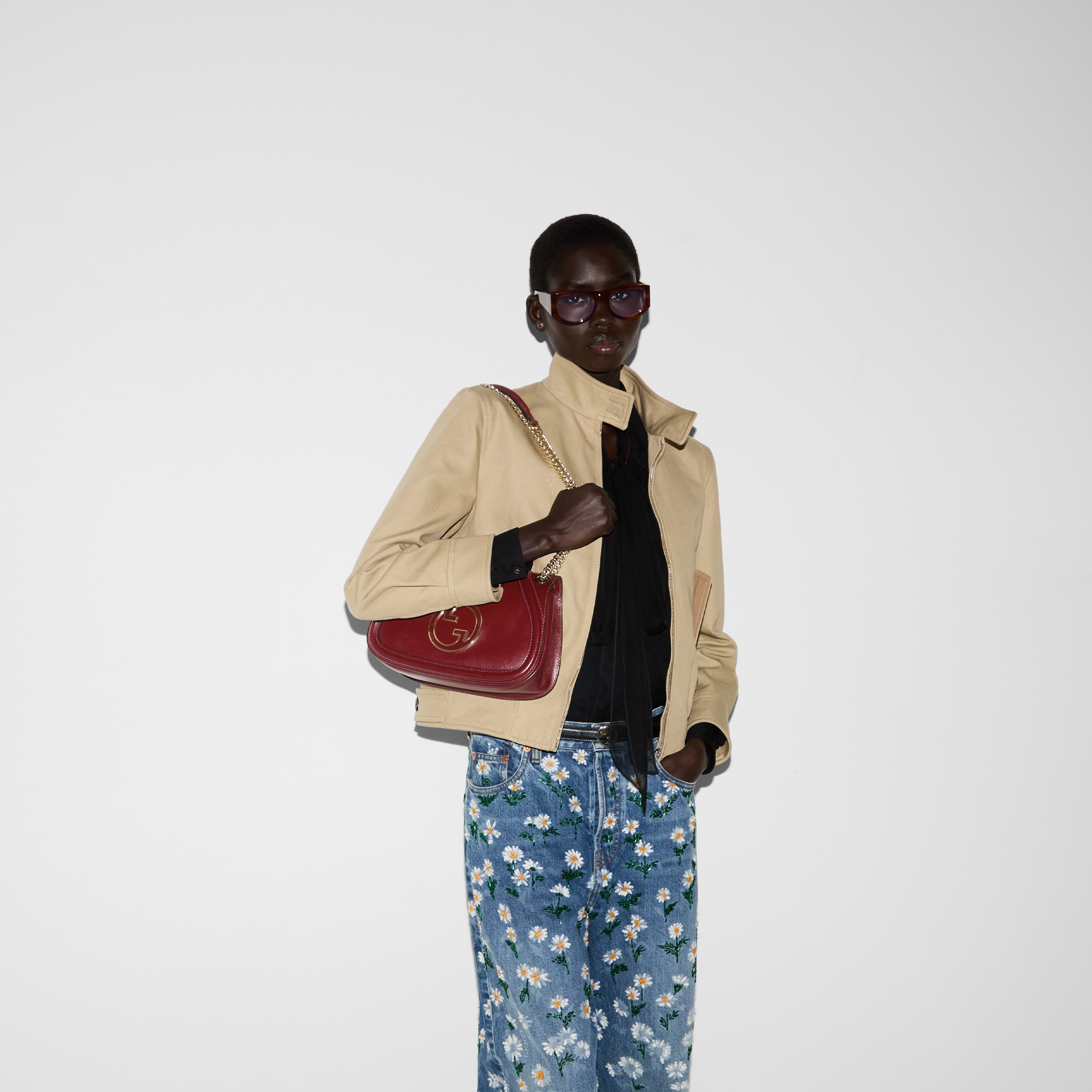 GUCCI BLONDIE MEDIUM SHOULDER BAG