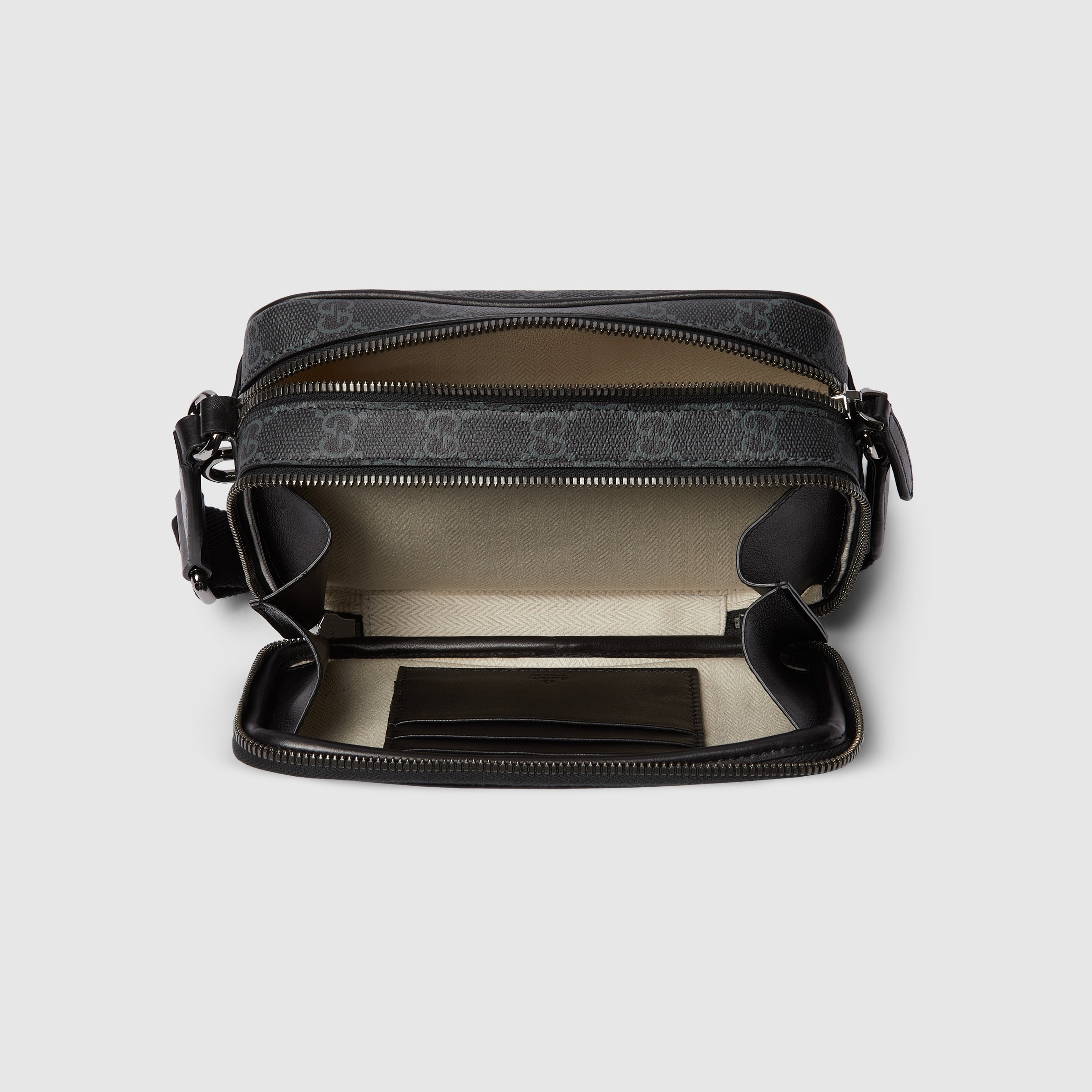 GUCCI】トランクケース 旅行鞄 マイクロGG柄 シェリーライン