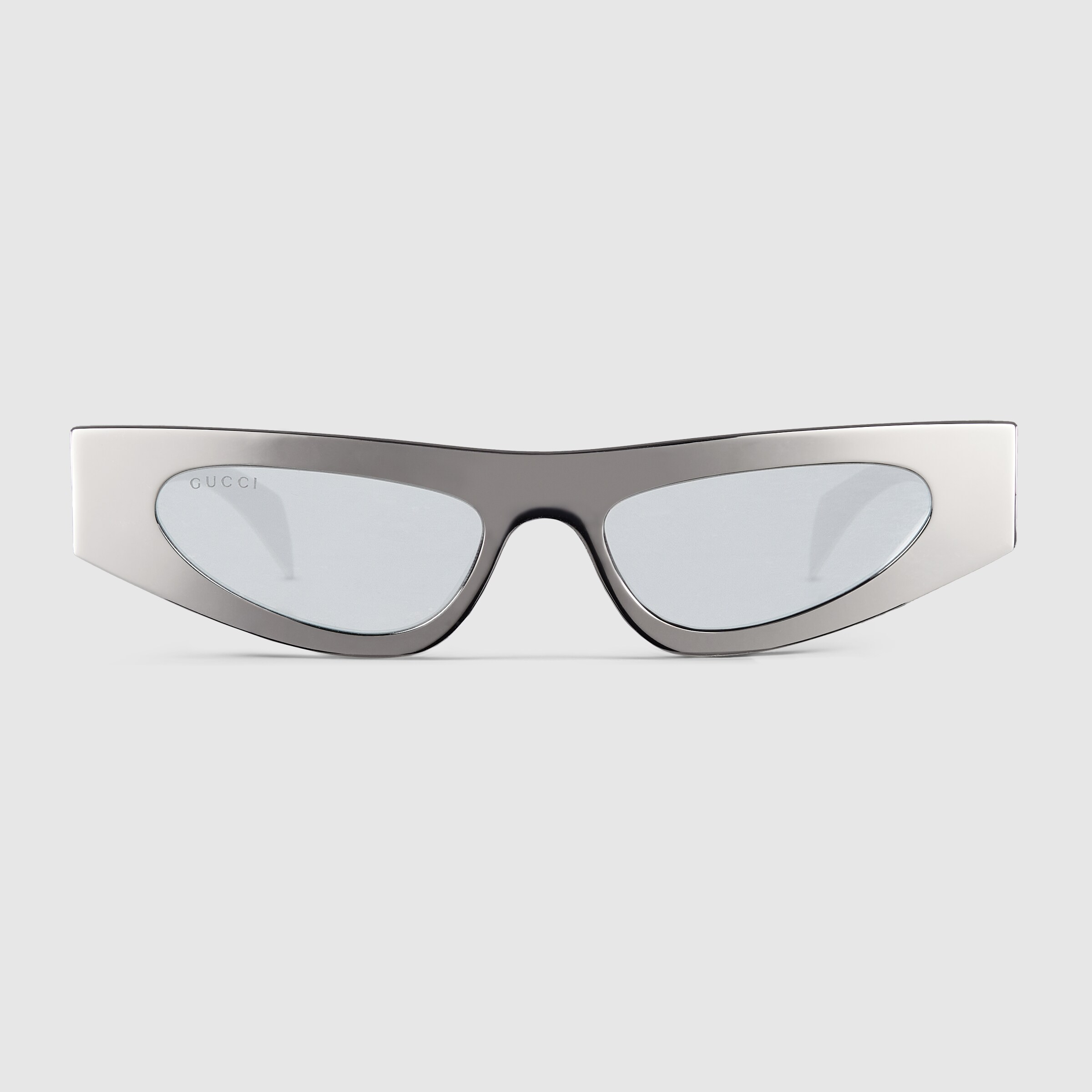 サングラス GUCCI SUN GLASS (809242I3330 8181) Rectangular frame sunglasses in gold-toned metal | GUCCI® US