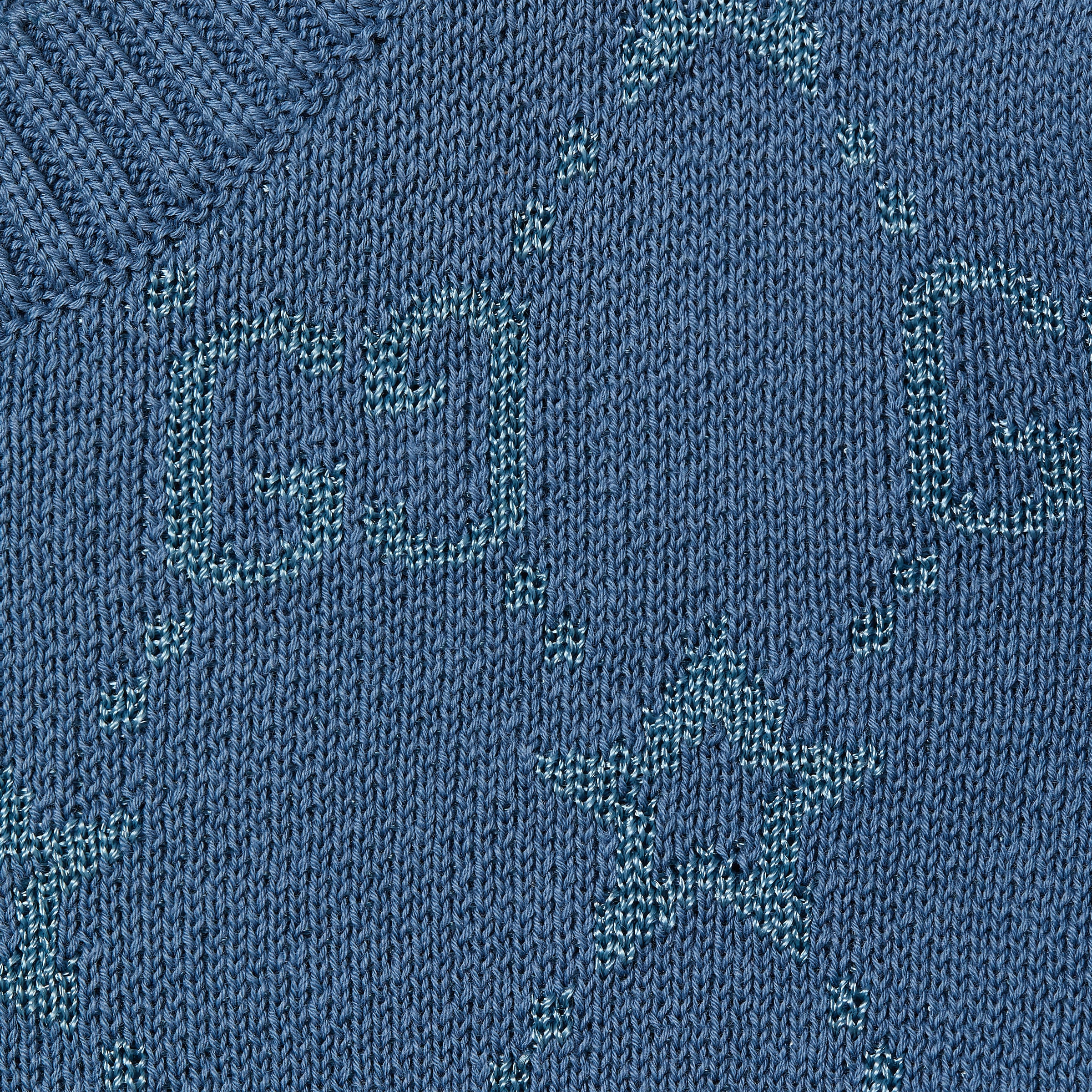 Children's GG stars cotton sweater in blue | GUCCI® US