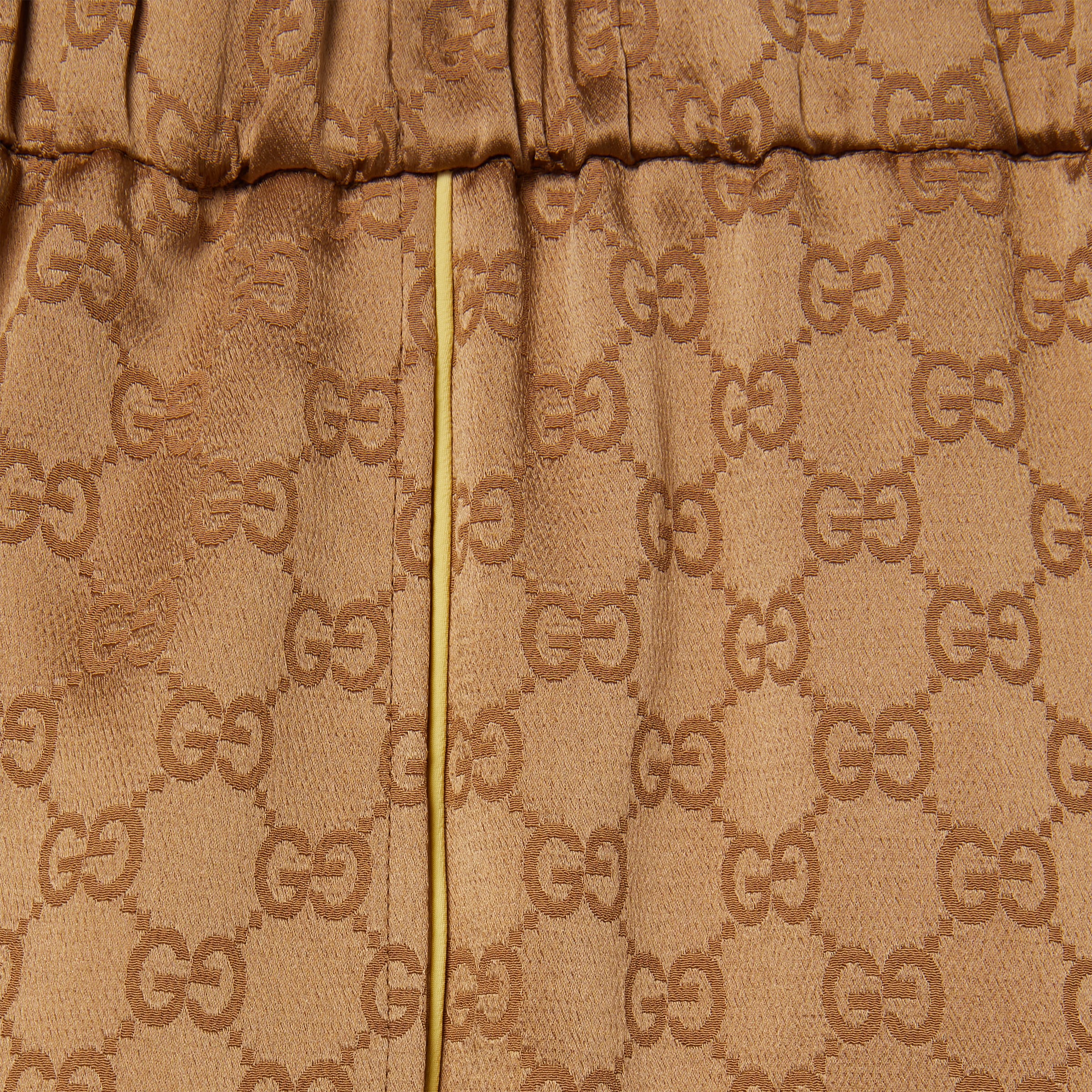GG satin shorts in copper | GUCCI® US