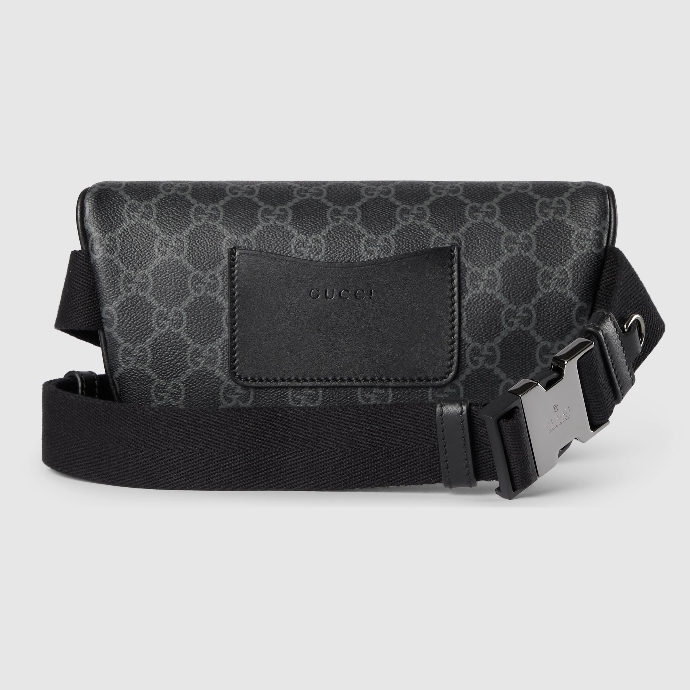 GG Black Small Belt Bag