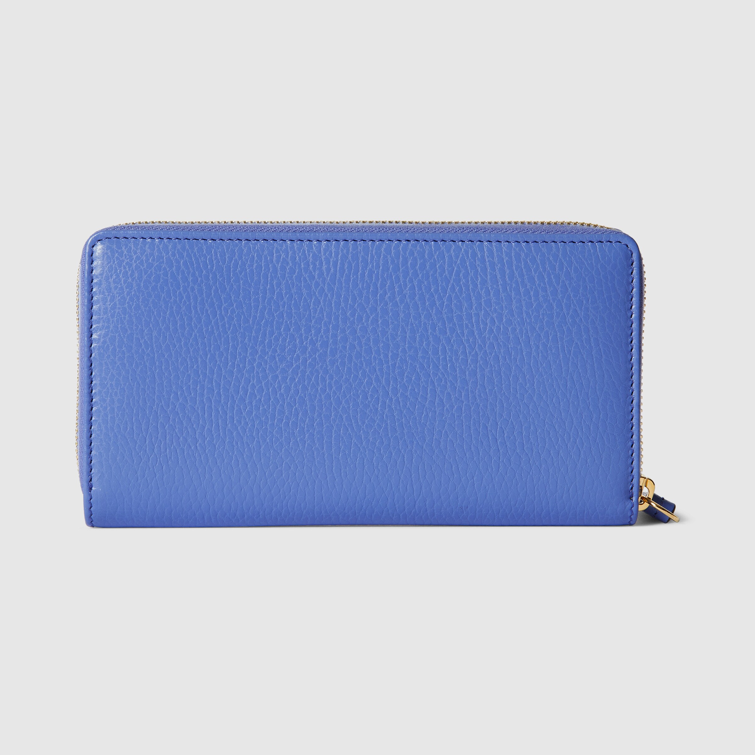 美品　定価99000 現行 グッチ　gucci 財布　ピンク　ブルー　ダブルG 日本限定 ダブルG ジップアラウンドウォレット ピンク