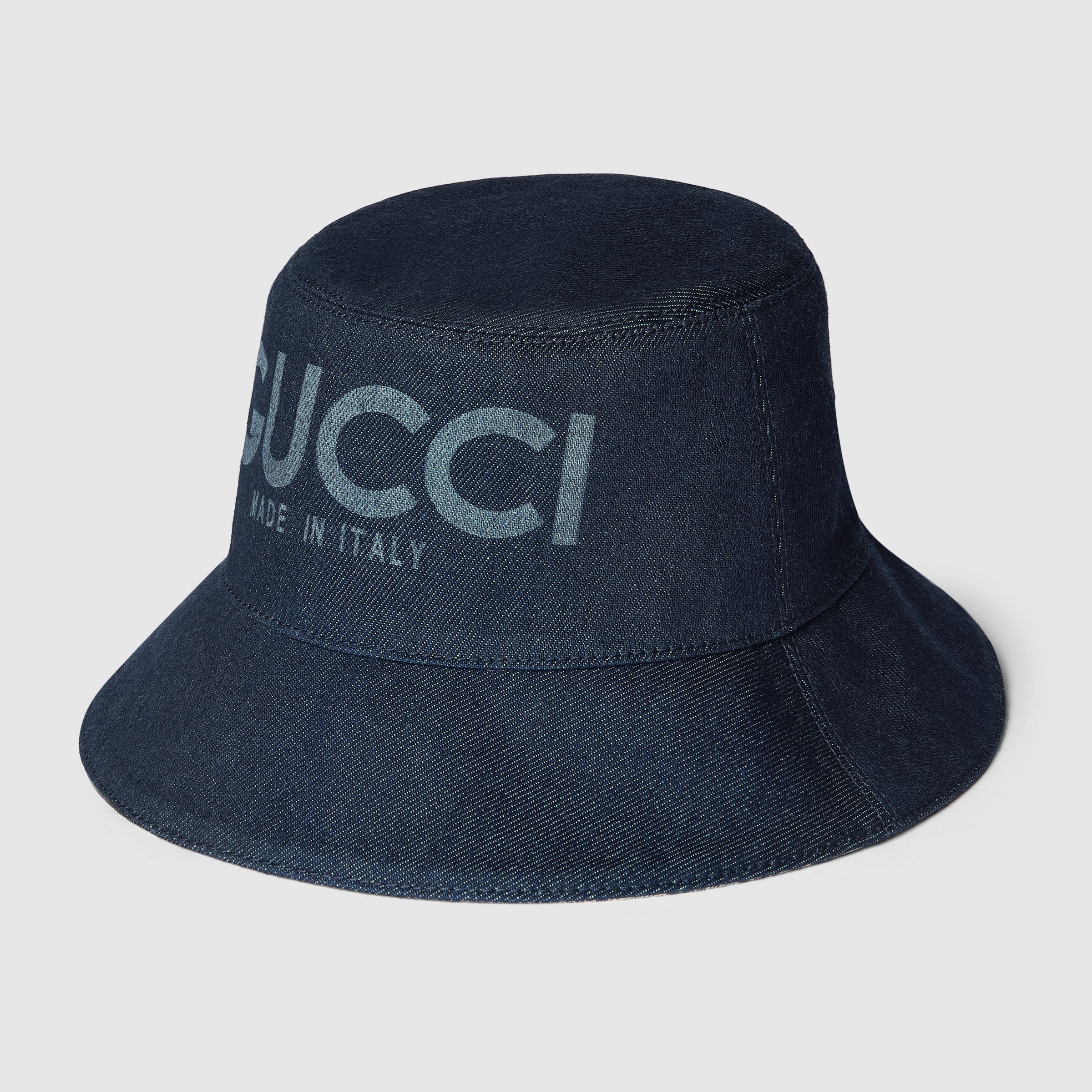 ハット Gucci Gg Denim Bucket Hat Gucci Gg Denim Bucket Hat | David Jones