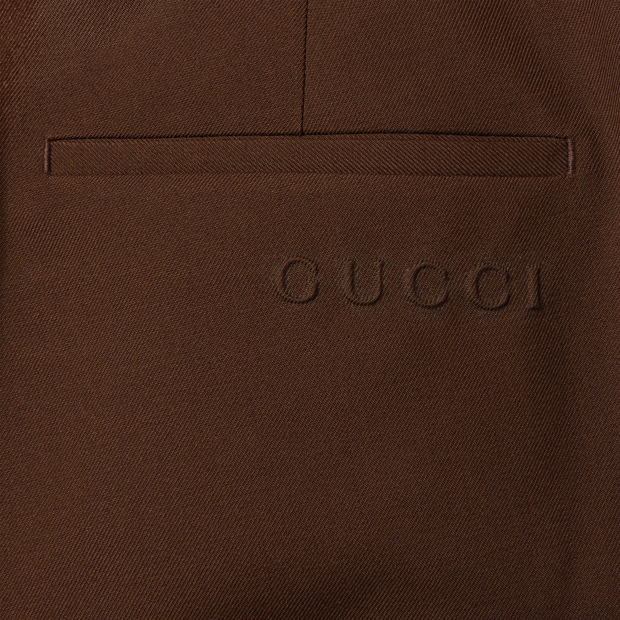 GUCCI チェックパンツ 7部丈 チルドレンズ 12 XS〜S
