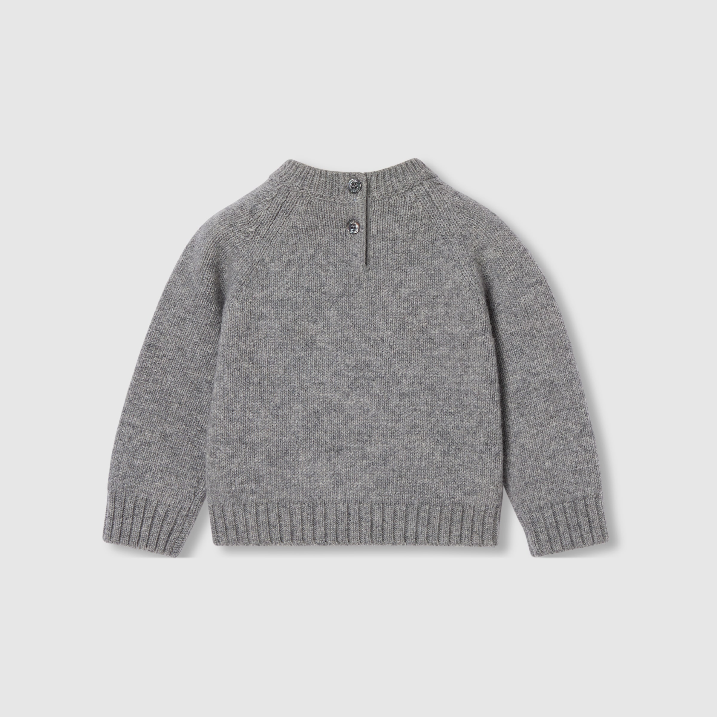 GUCCI ベビー キッズ ウール ジャケット グレー 極美品 832653_XKEXV_1104_001_100_0000