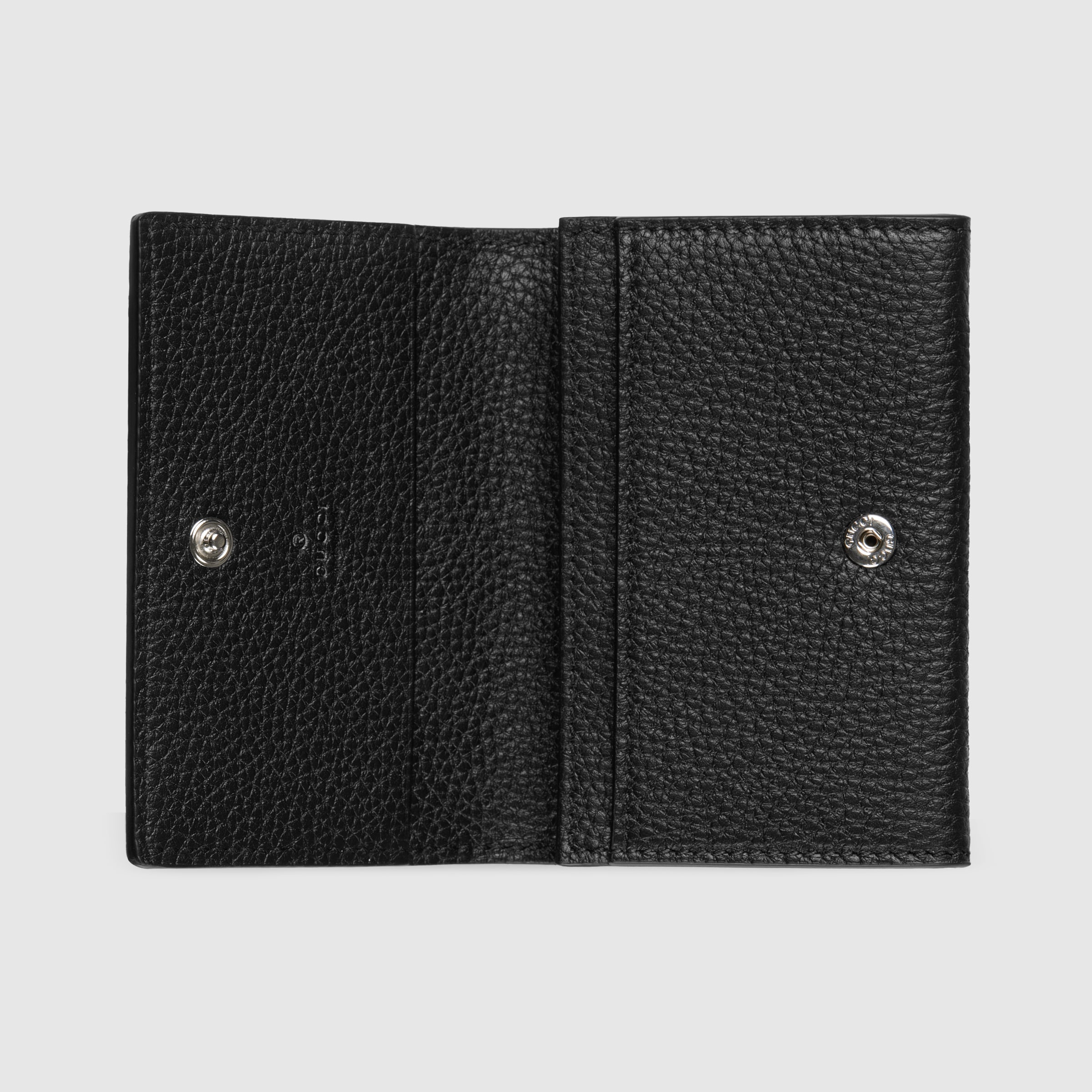 GUCCI ブラックレザー ケース GUCCI ロゴ カードケース ・ブラック レザー | GUCCI公式
