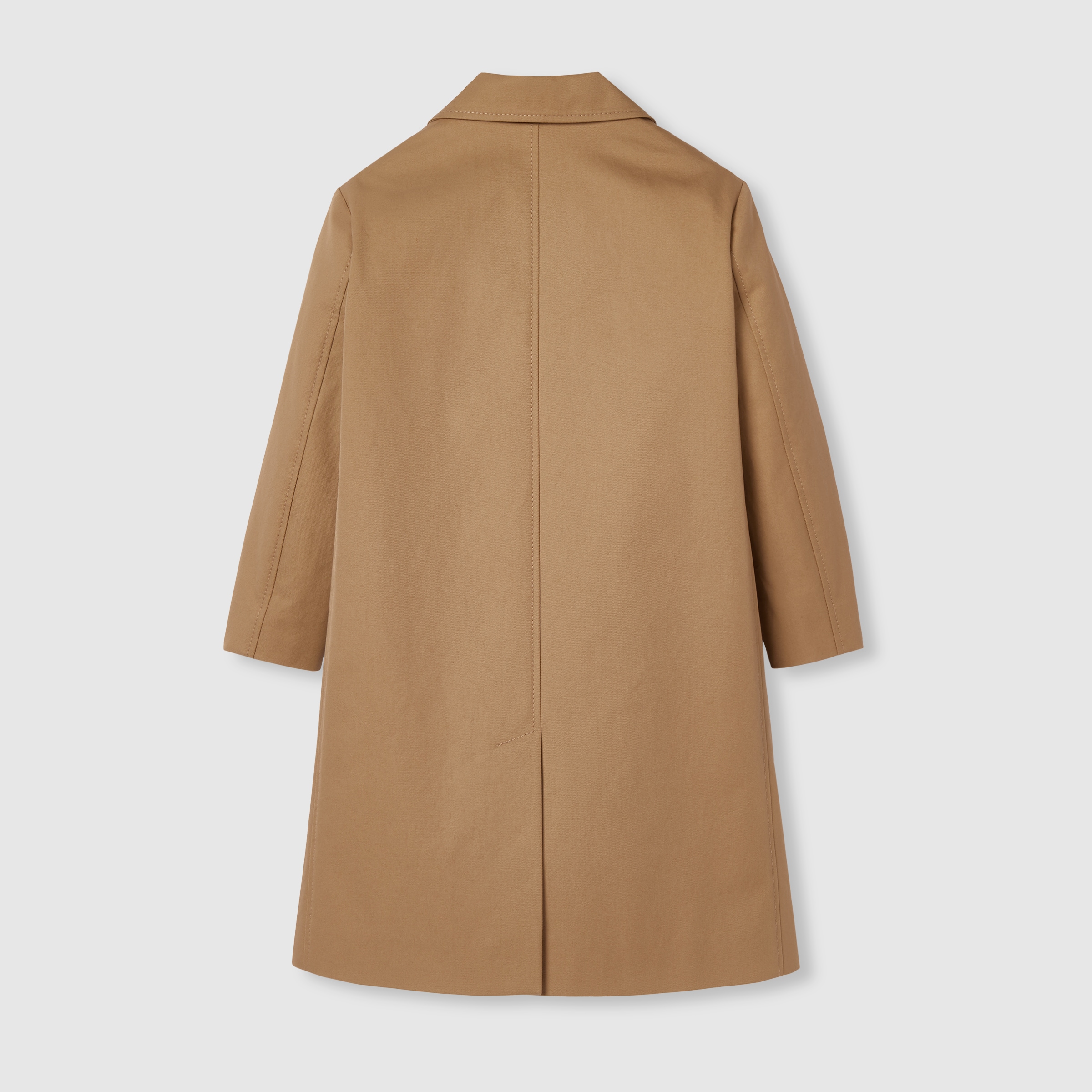 Children's cotton coat with Web in light brown | GUCCI® US