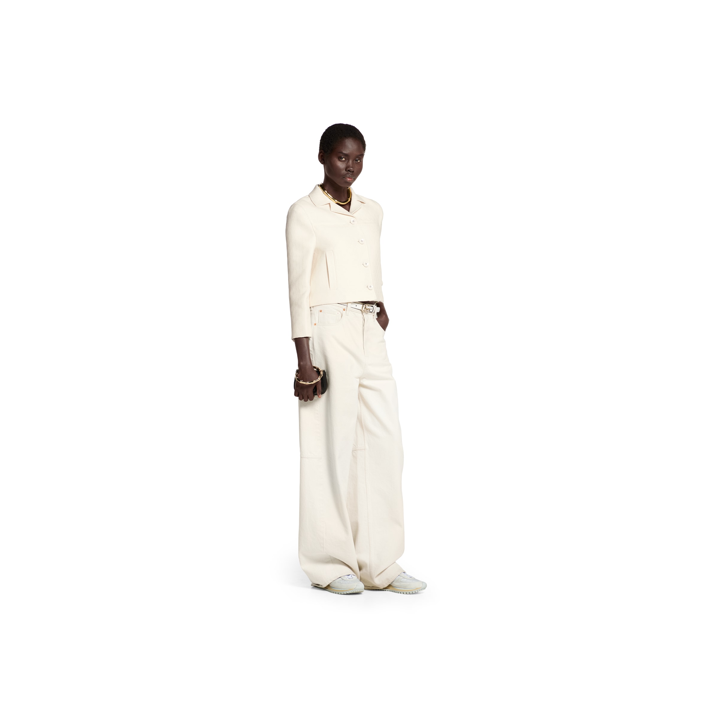 GUCCI グッチ ワンピース 19AW GGイングリッシュ エンブロイ