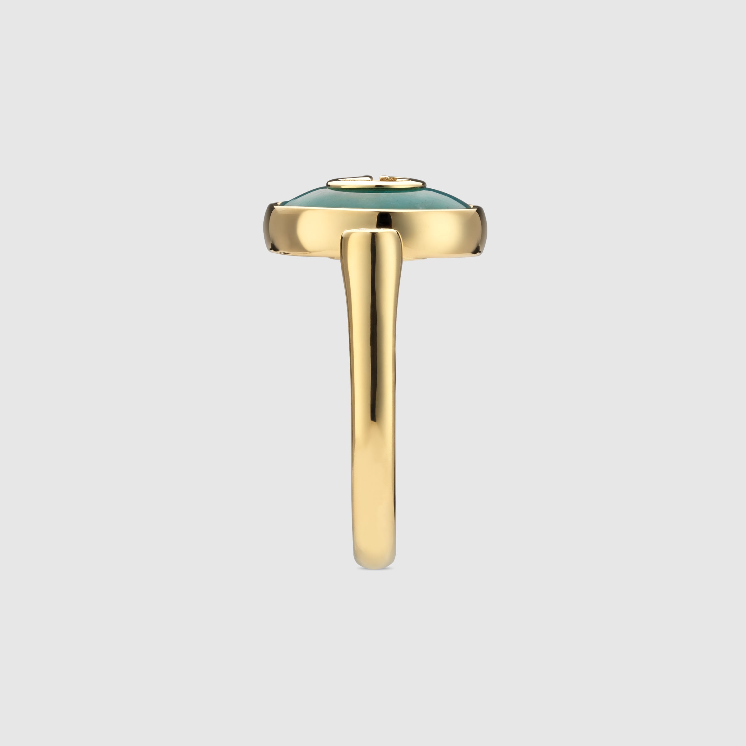 GUCCI 18Kゴールド リング(ブラス) Gucci Interlocking 18k ring in 18k yellow gold | GUCCI® US