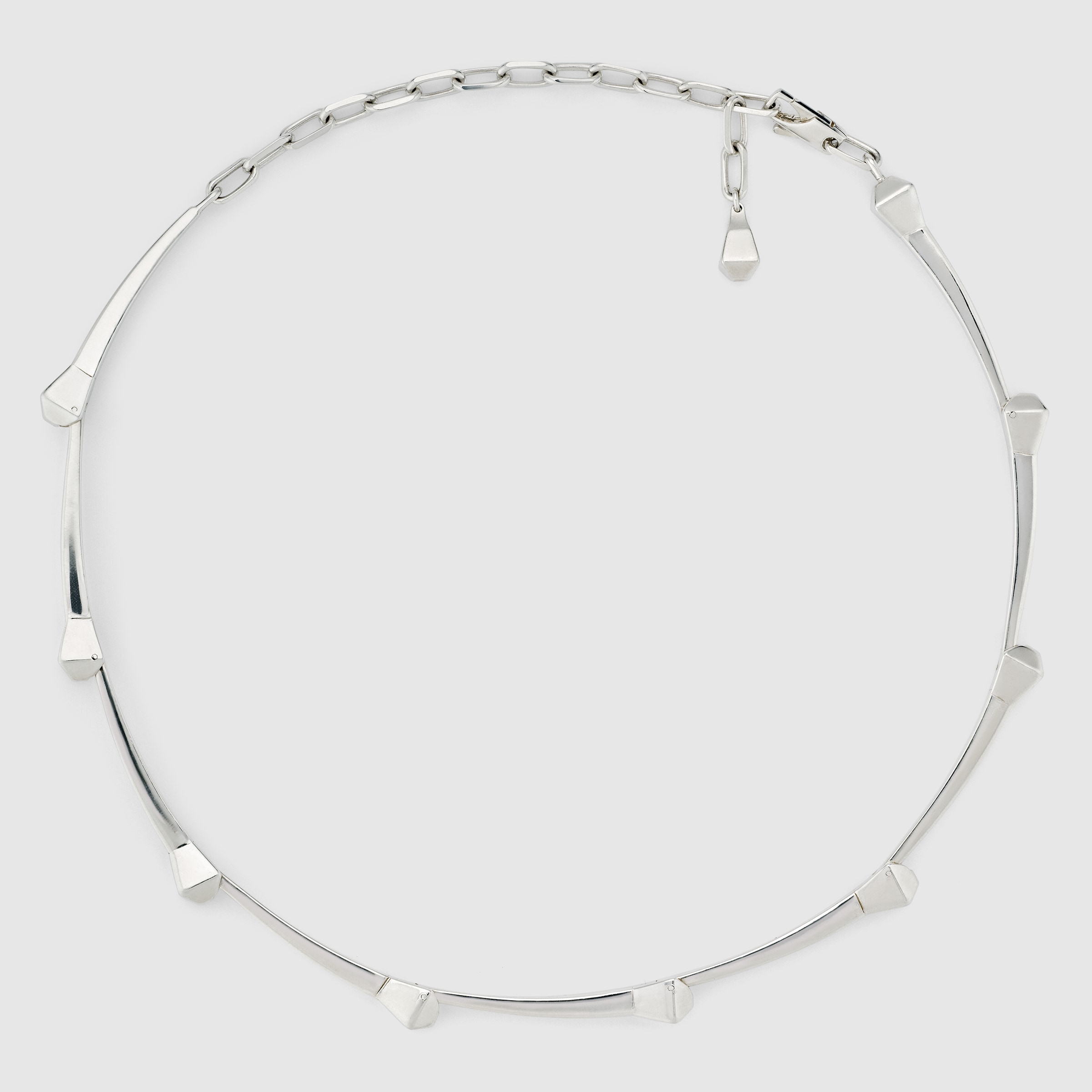 Chiodo choker necklace in 925 sterling silver | GUCCI® US