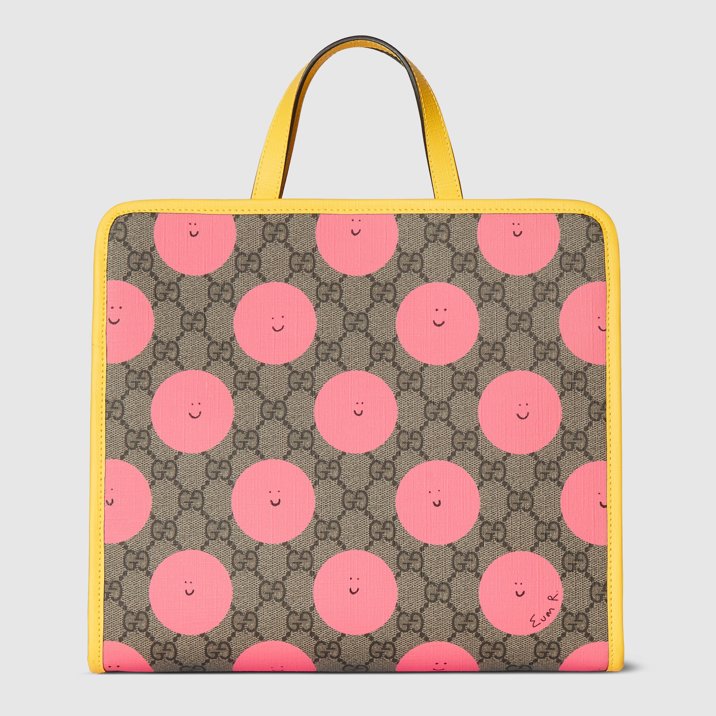 GNU LOGO LEISURE TOTE BAG PURPLE/RED