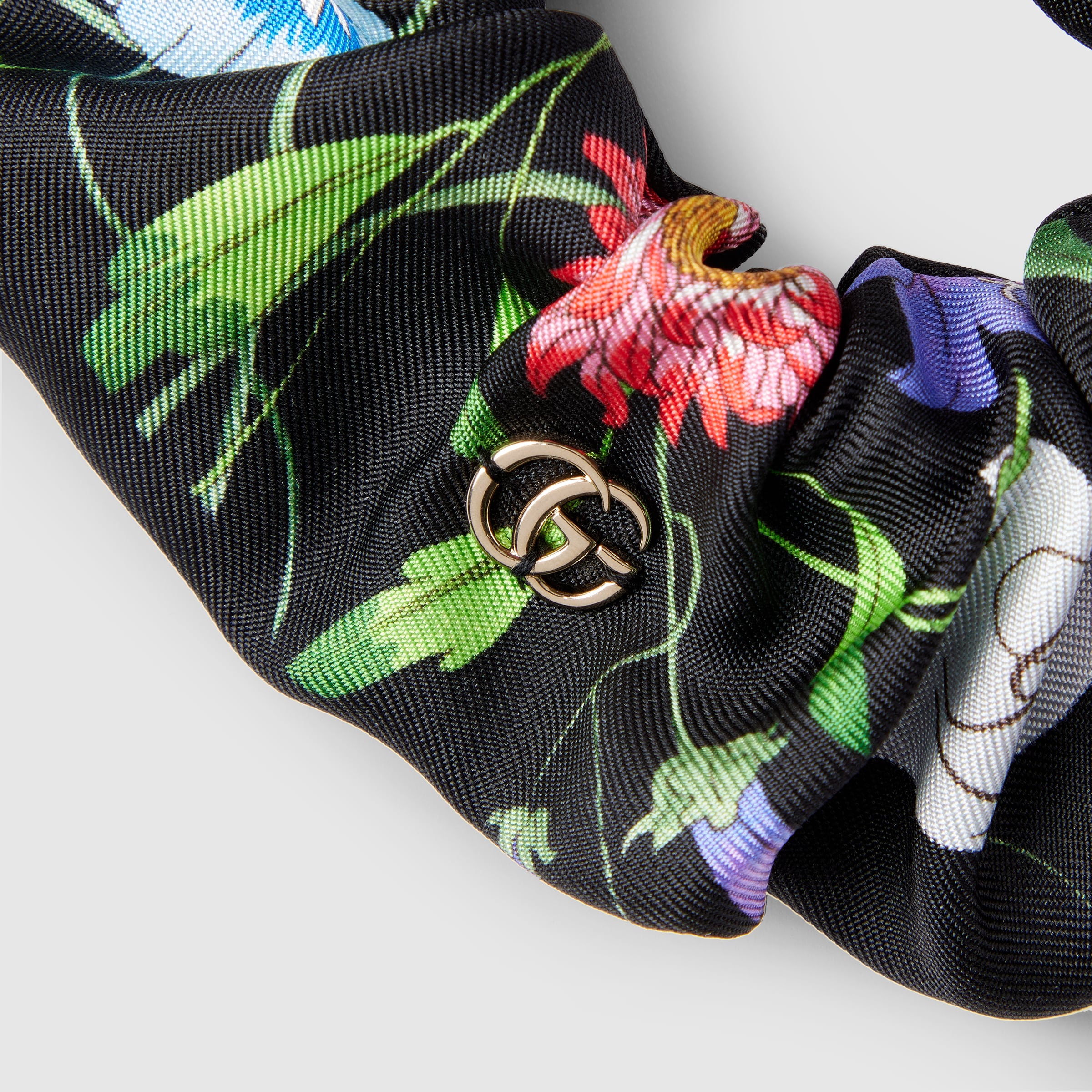 カチューシャ(GUCCI) GUCCI Embellished nylon-jacquard headband | NET-A-PORTER