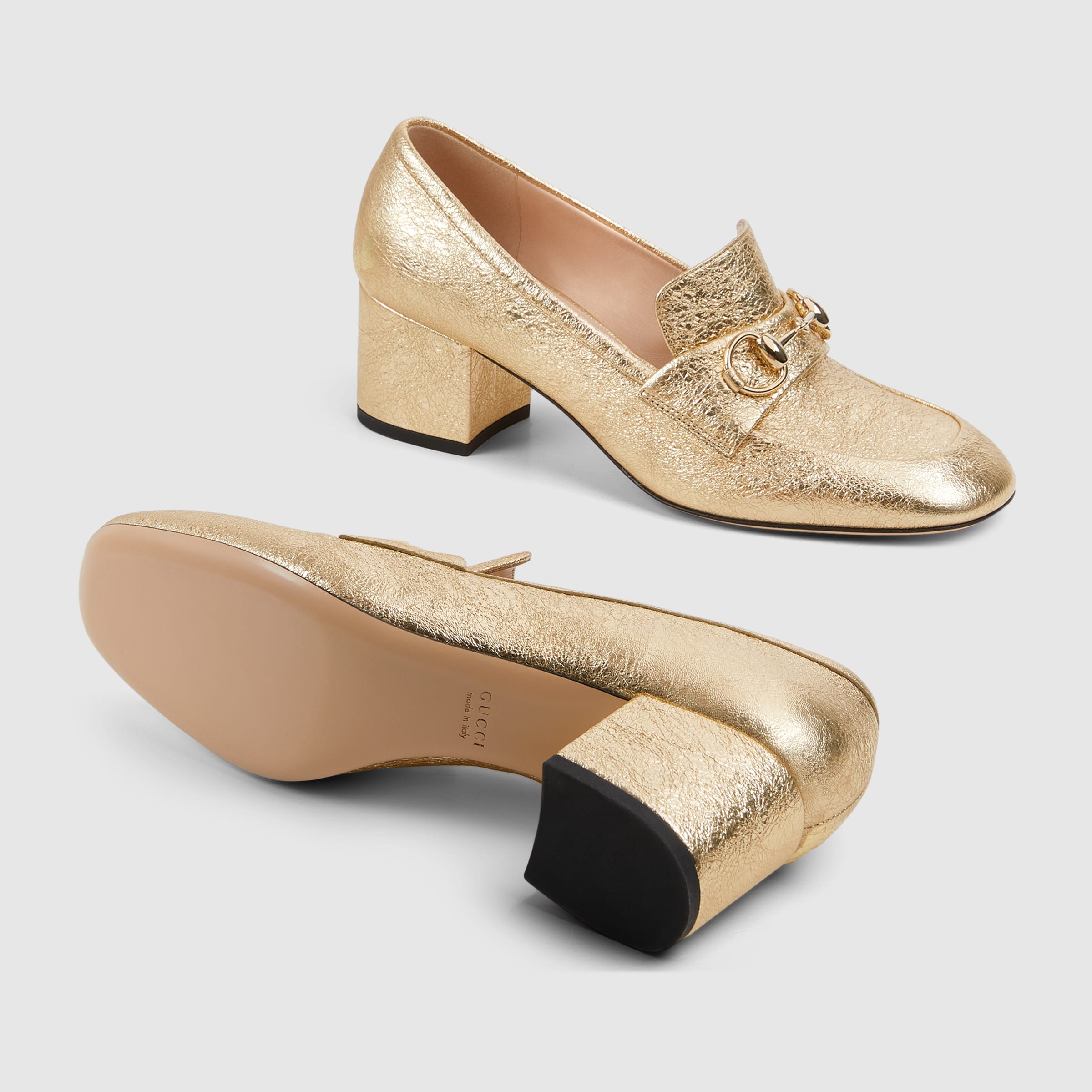 正規店買付【ルブタン】Ginko pump with gold heel Christian Louboutin Ginko Pump 85 Nappa/lin/galva | David Jones