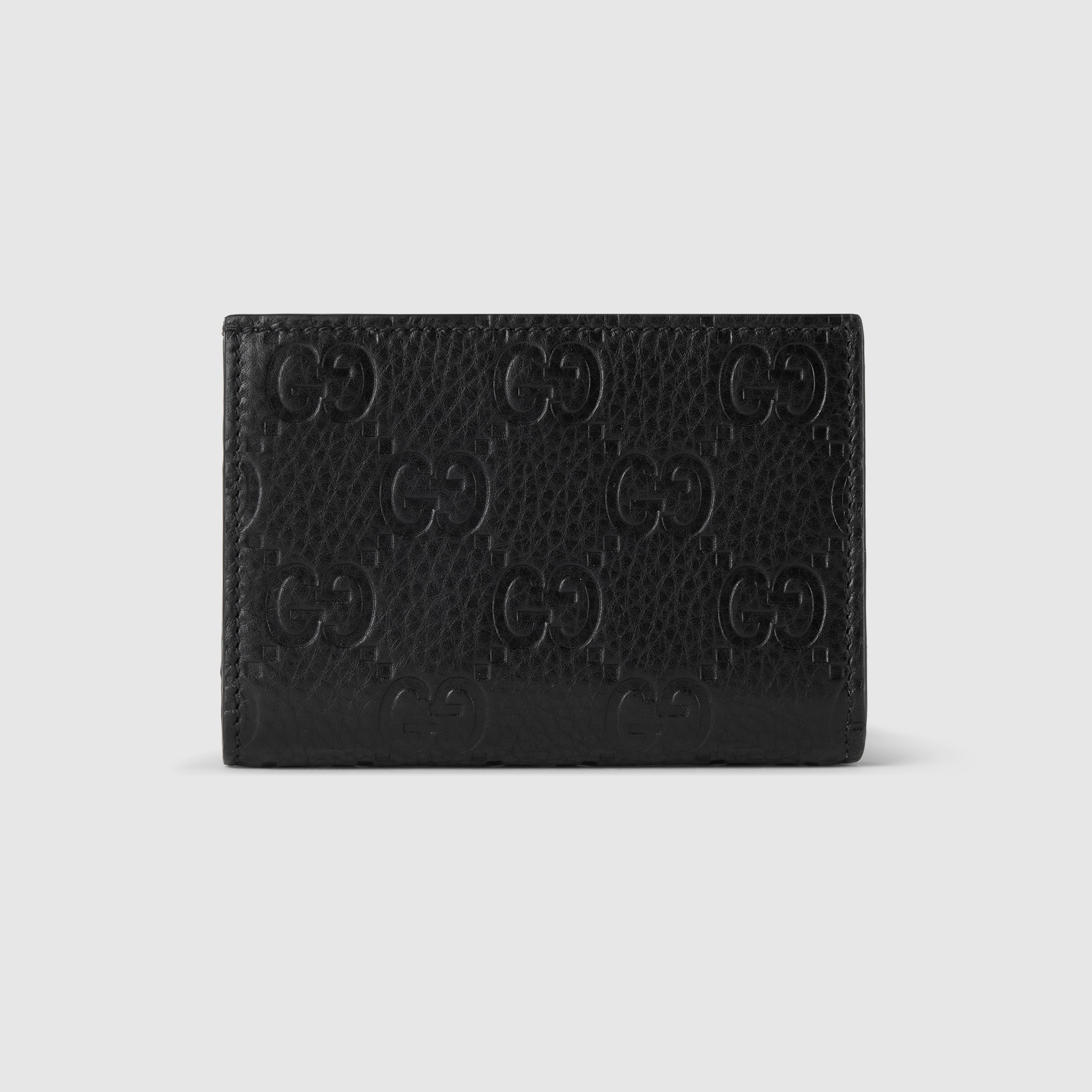 Gucci★素敵！Black Leather Zip Around Wallet w/l GG Logo Zip around wallet with Gucci script in black leather | GUCCI® CA