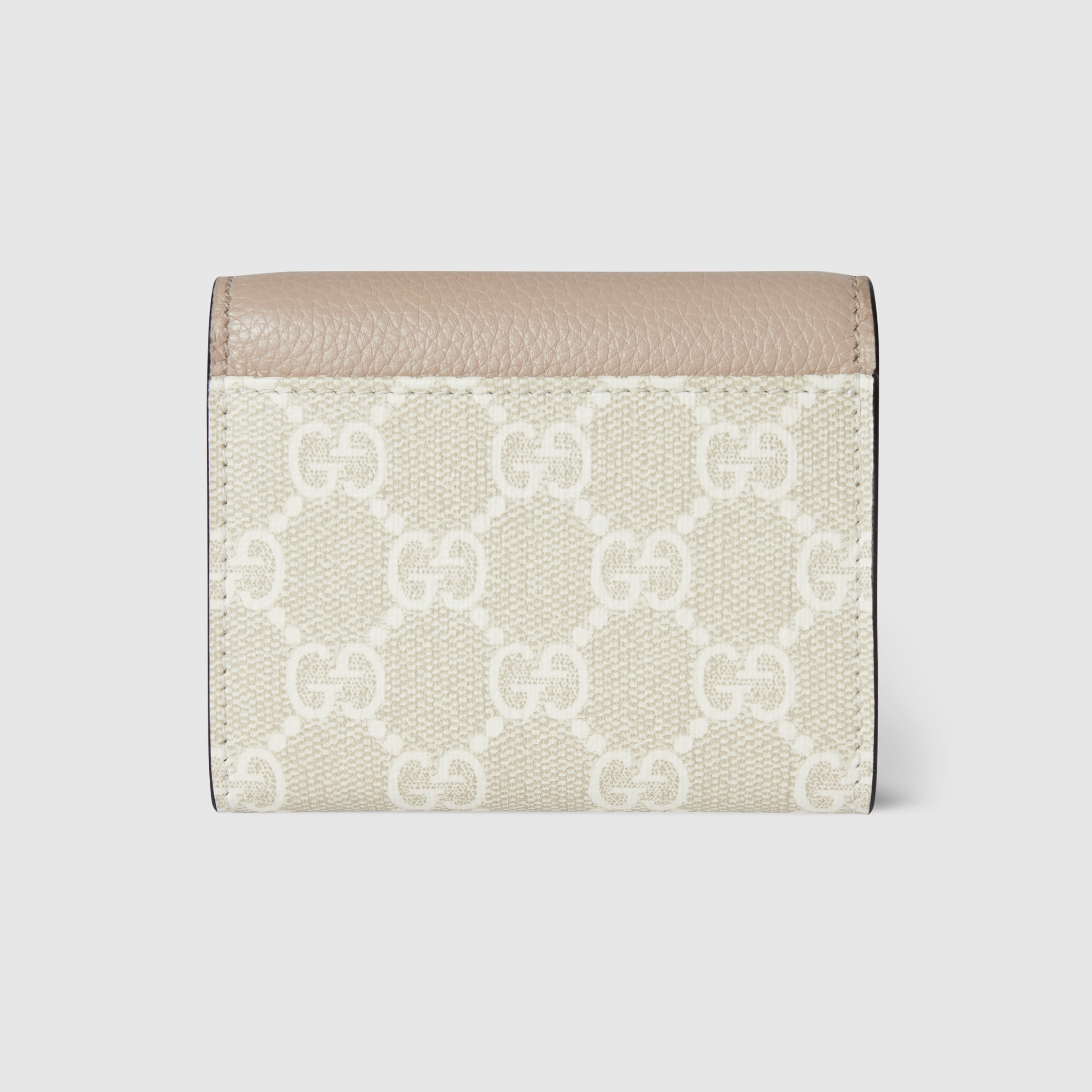 ✨新品未使用・箱付き✨　GUCCI ミニ財布　マーモント　バイカラー　GGロゴ ✨未使用に近い✨ GUCCI ミニ財布 パイソン マーモント 二つ折り GG