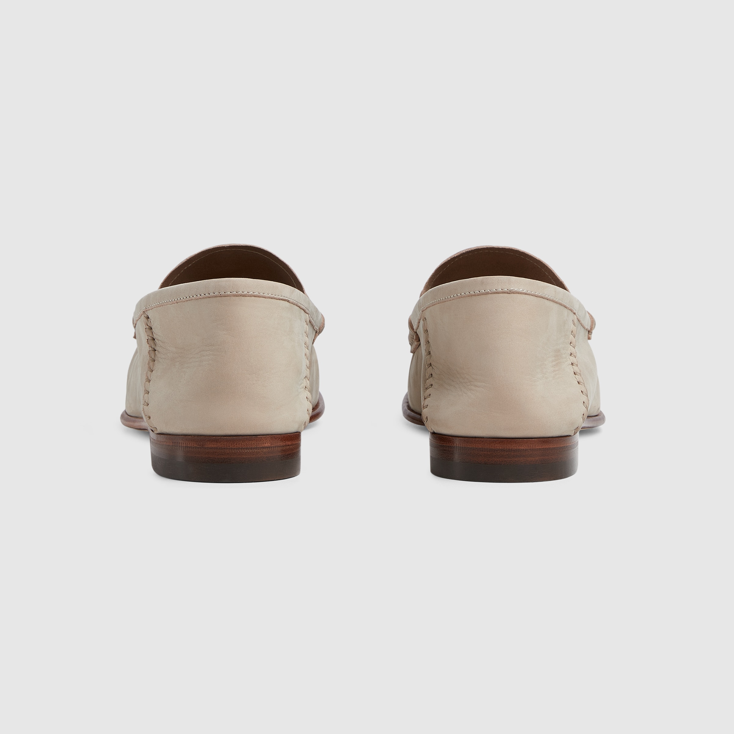 Men's Gigi loafer in beige suede | GUCCI® Canada