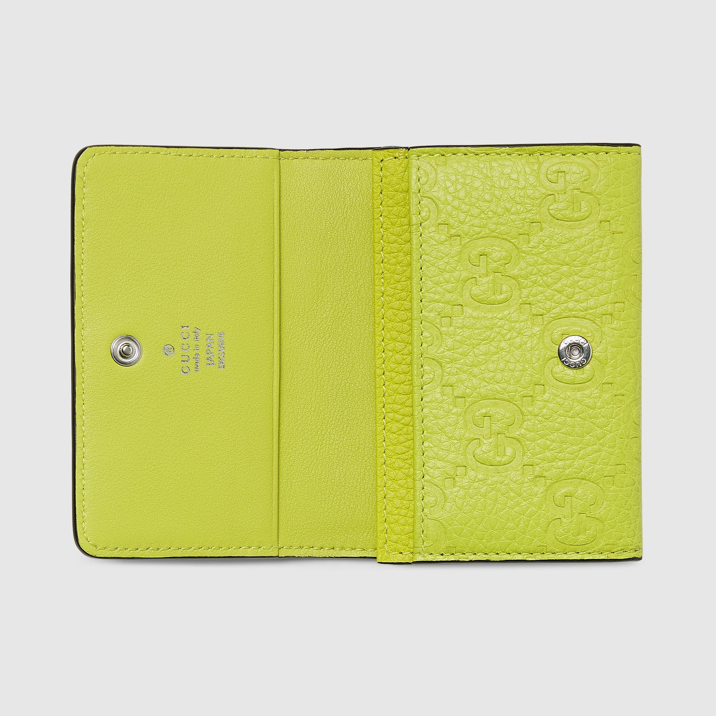 GUCCI グッチ マイクロシマ ケース カードケース 財布 グリーン GUCCI グッチ 財布 レディース メンズ ブランド コインケース